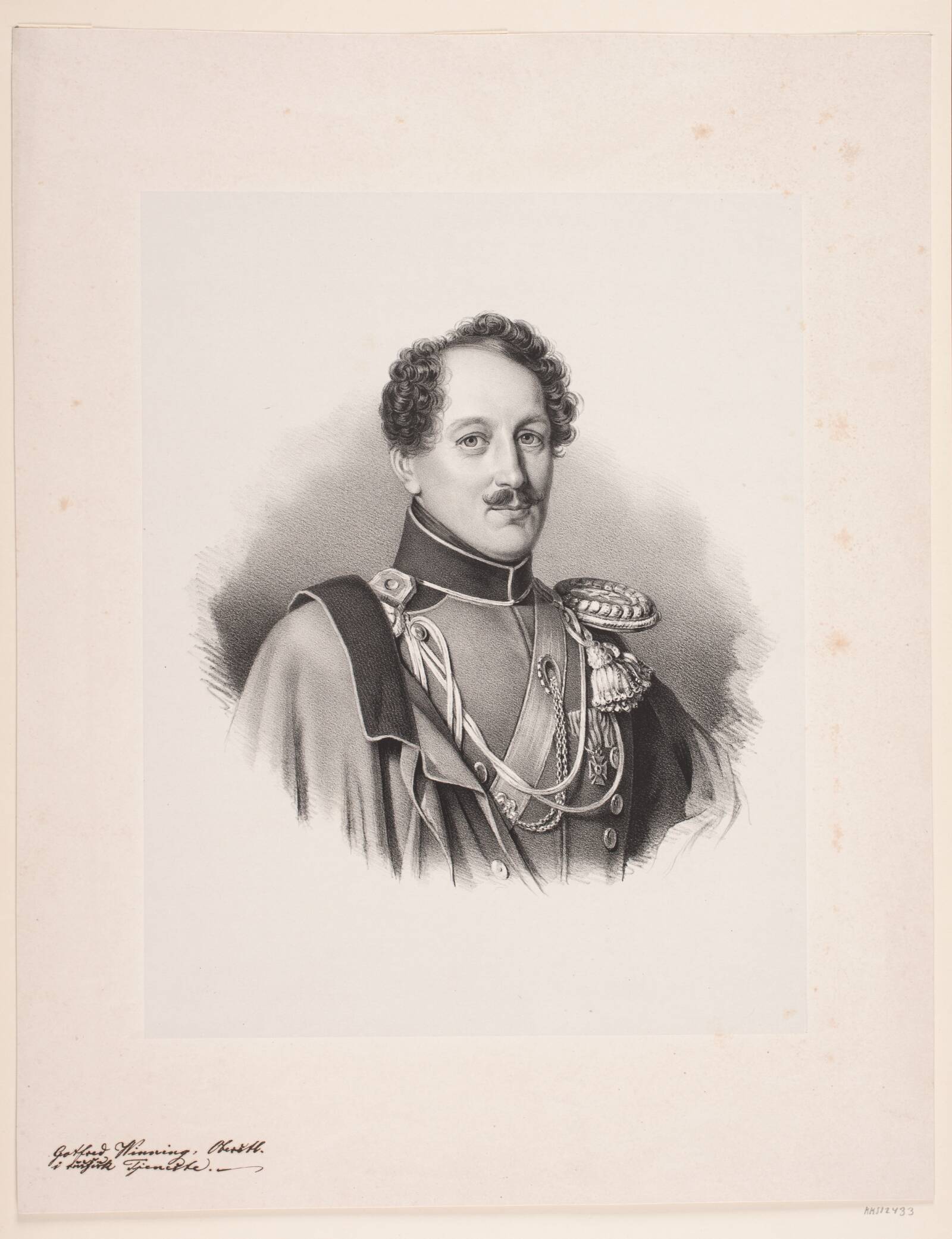 Gottlob Thevis Winning, Emil Ditlev Bærentzen, 1840-1849