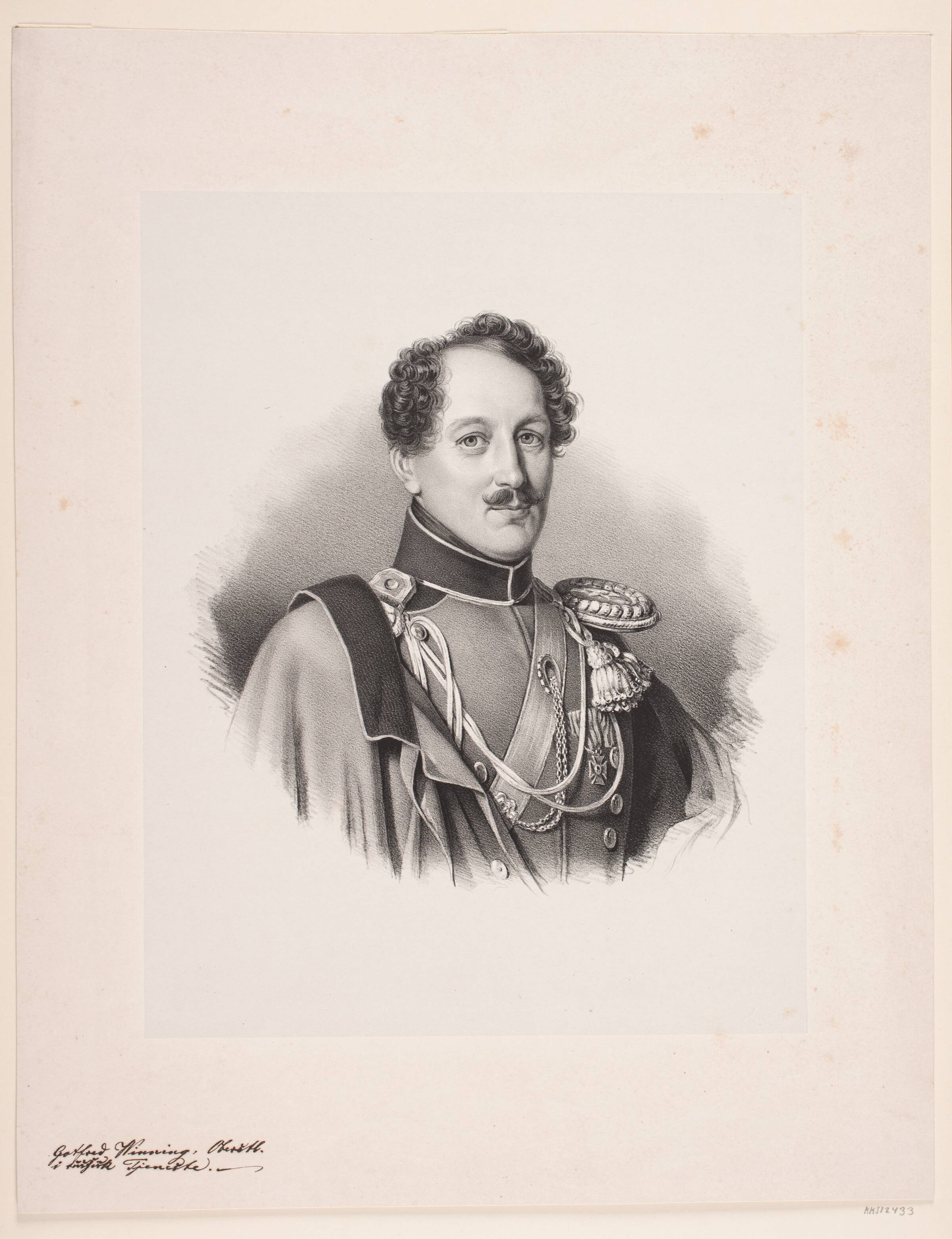 Gottlob Thevis Winning, Emil Ditlev Bærentzen, 1840-1849