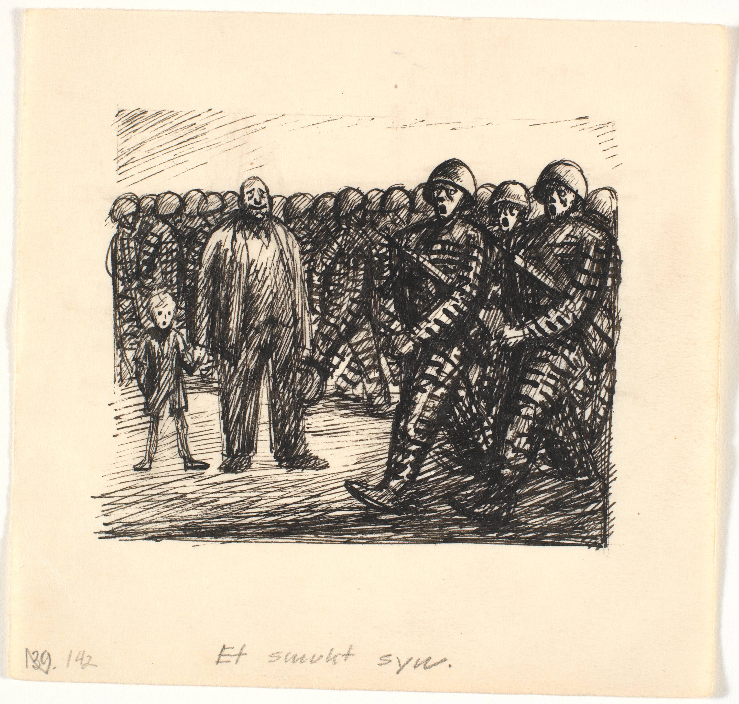 Et smukt syn, Palle Nielsen, 1949