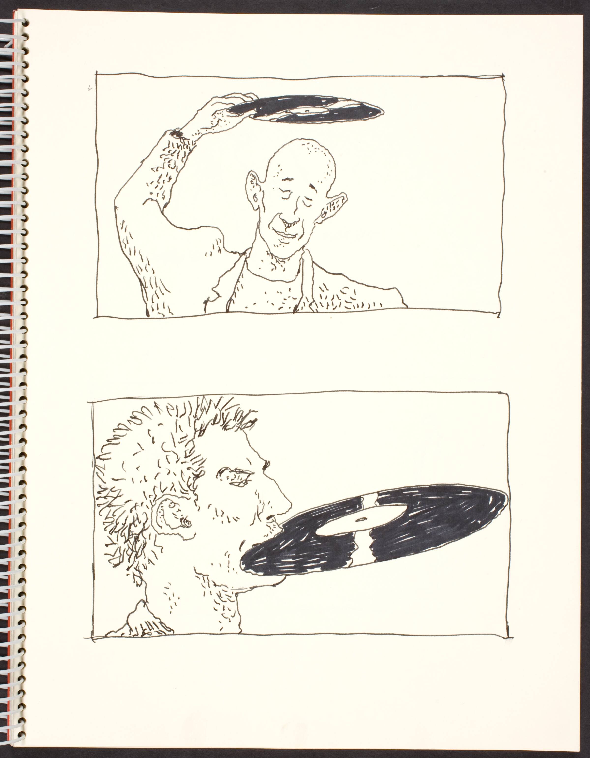 Uden titel, Christian Lemmerz, 1985