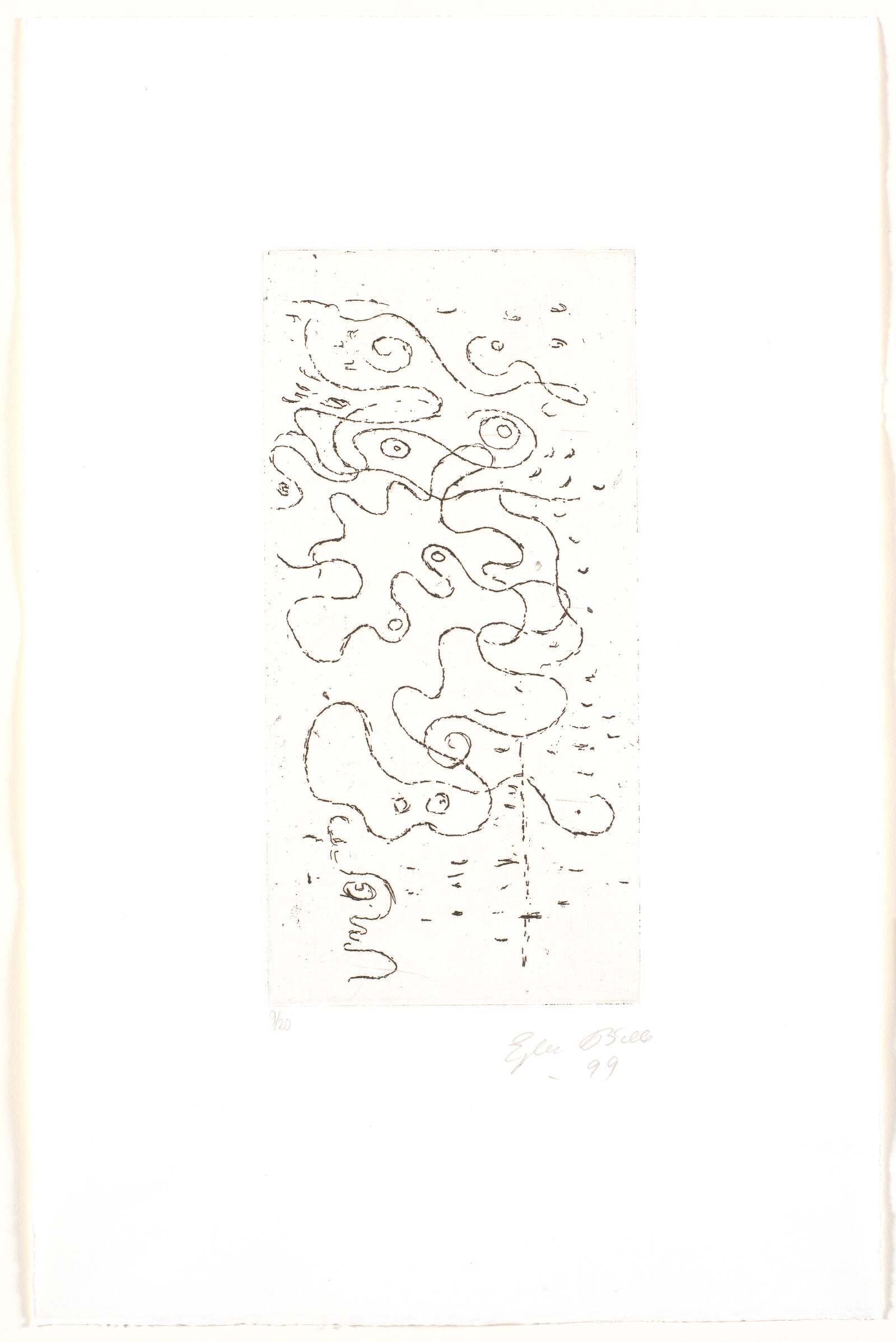 Uden titel, Ejler Bille, 1999