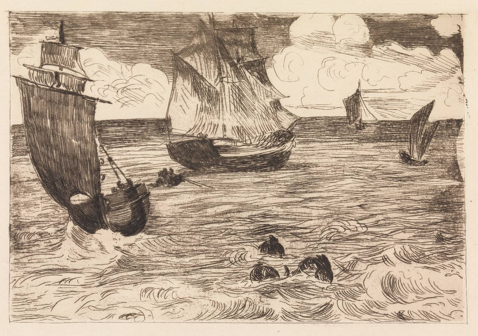 Marine, by Édouard Manet, 1865-1866