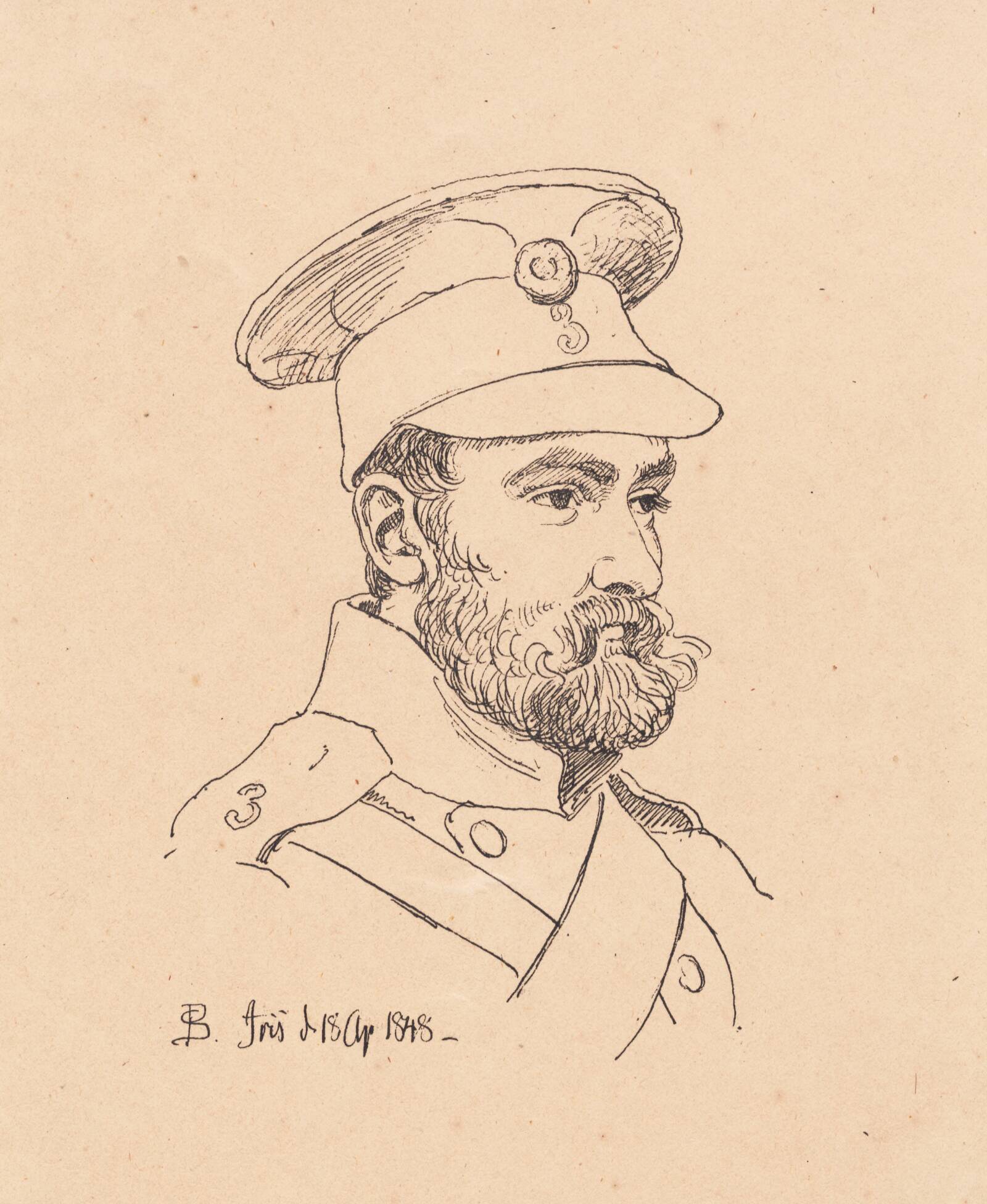 J. Th. Lundbye, P.C. Skovgaard, 1848