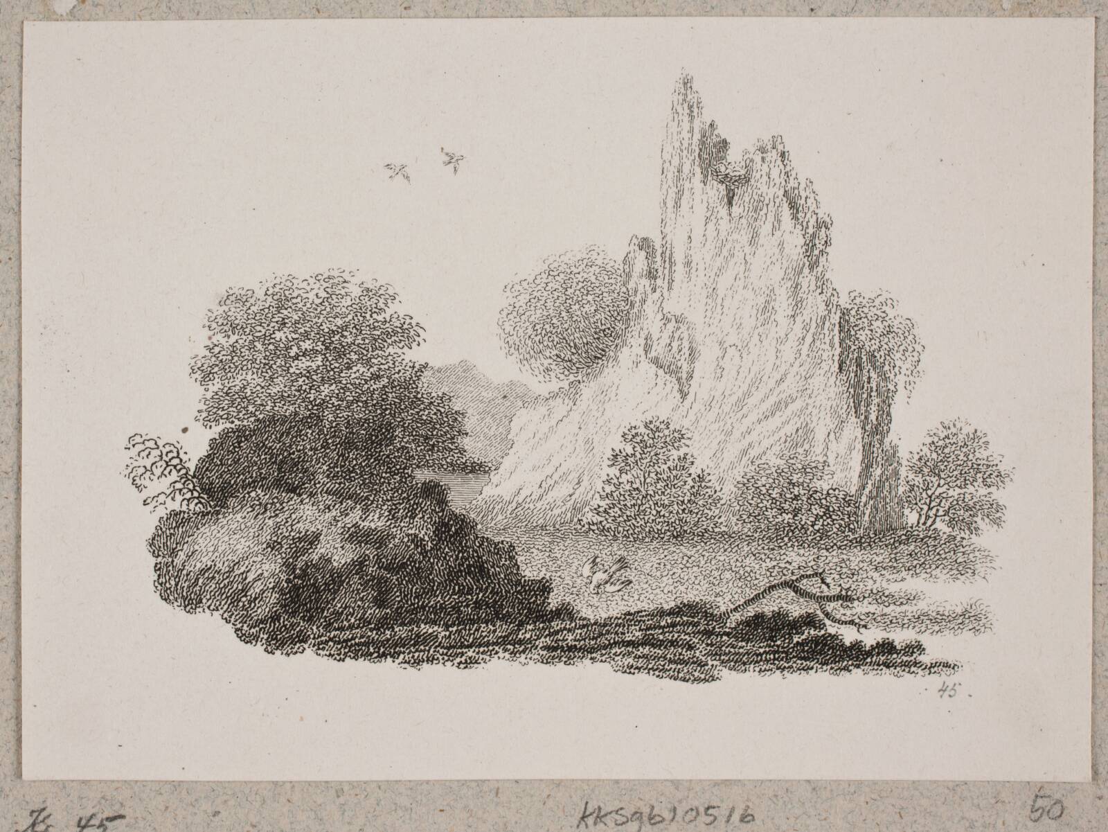 Ørneungen, Oluf Olufsen Bagge, 1831-1833