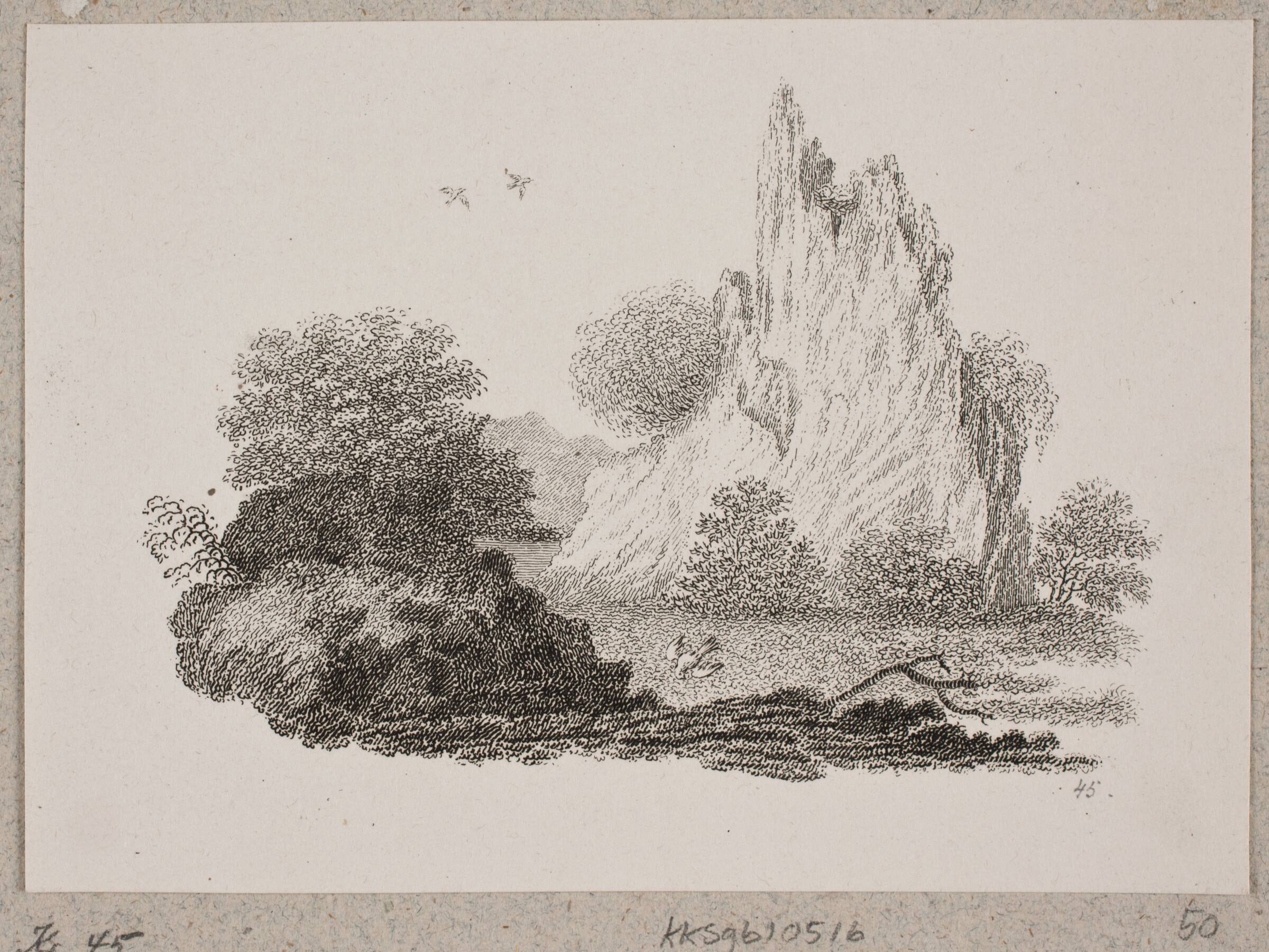 Ørneungen, Oluf Olufsen Bagge, 1831-1833