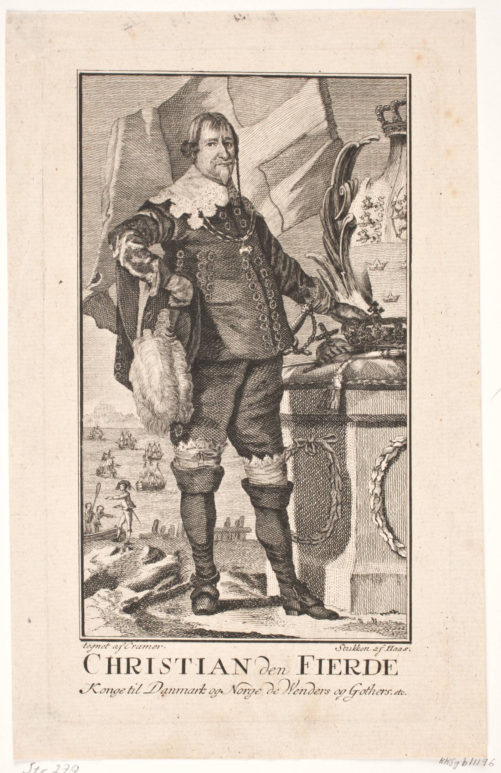 Christian IV, Jonas Haas, 1750-1759