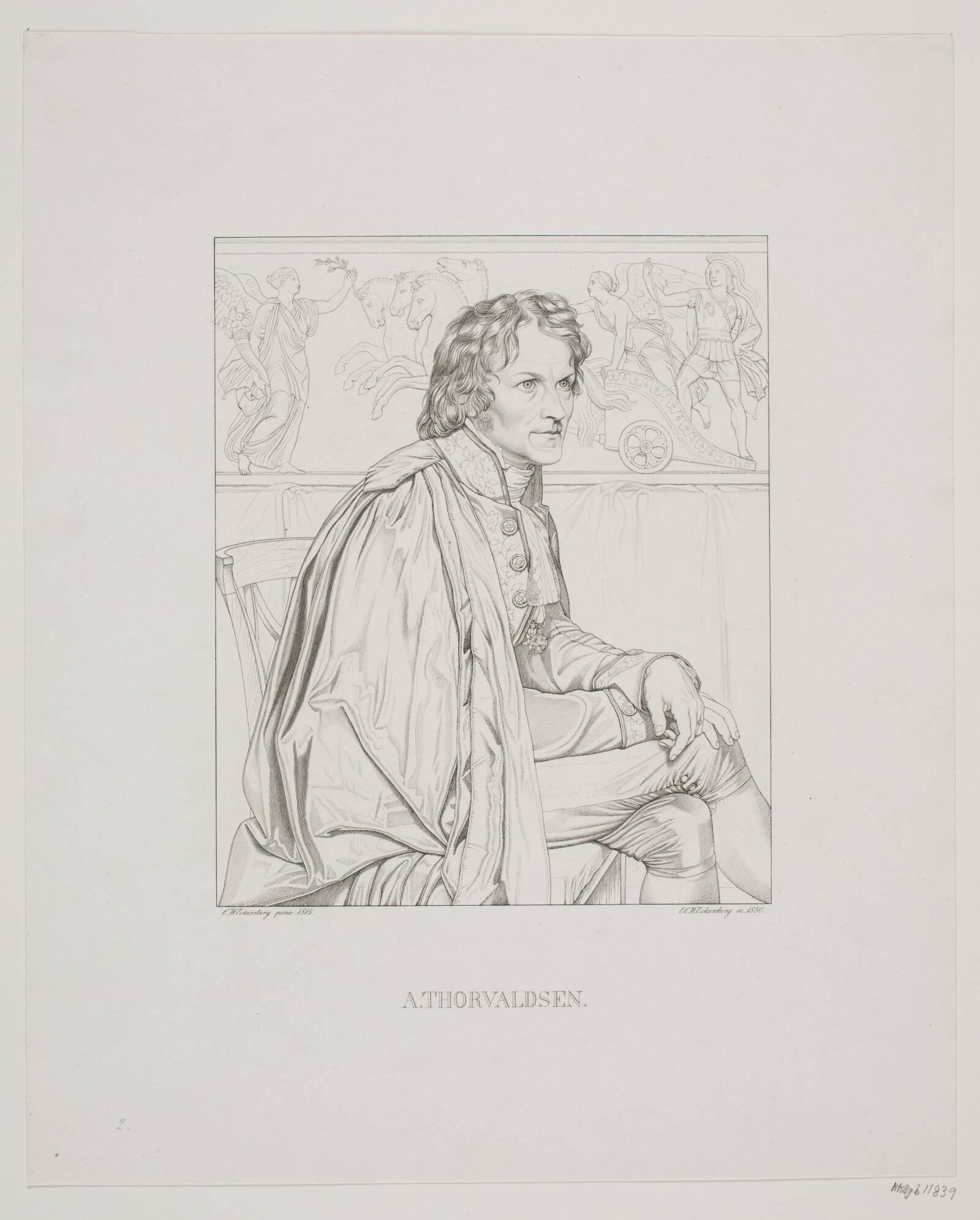 A. Thorvaldsen, Erling Eckersberg, 1850