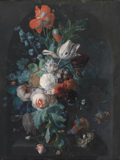 Vase med blomster