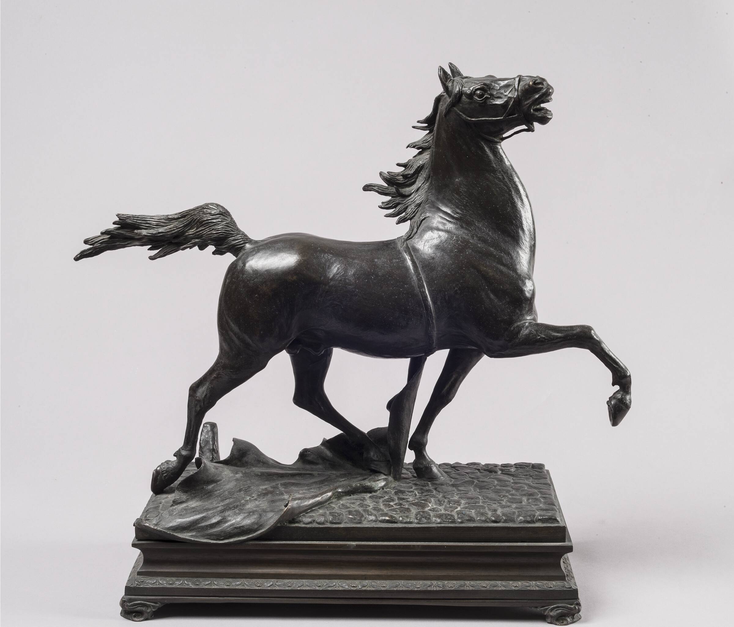 En løs hest, Theodor Philipsen, 1898