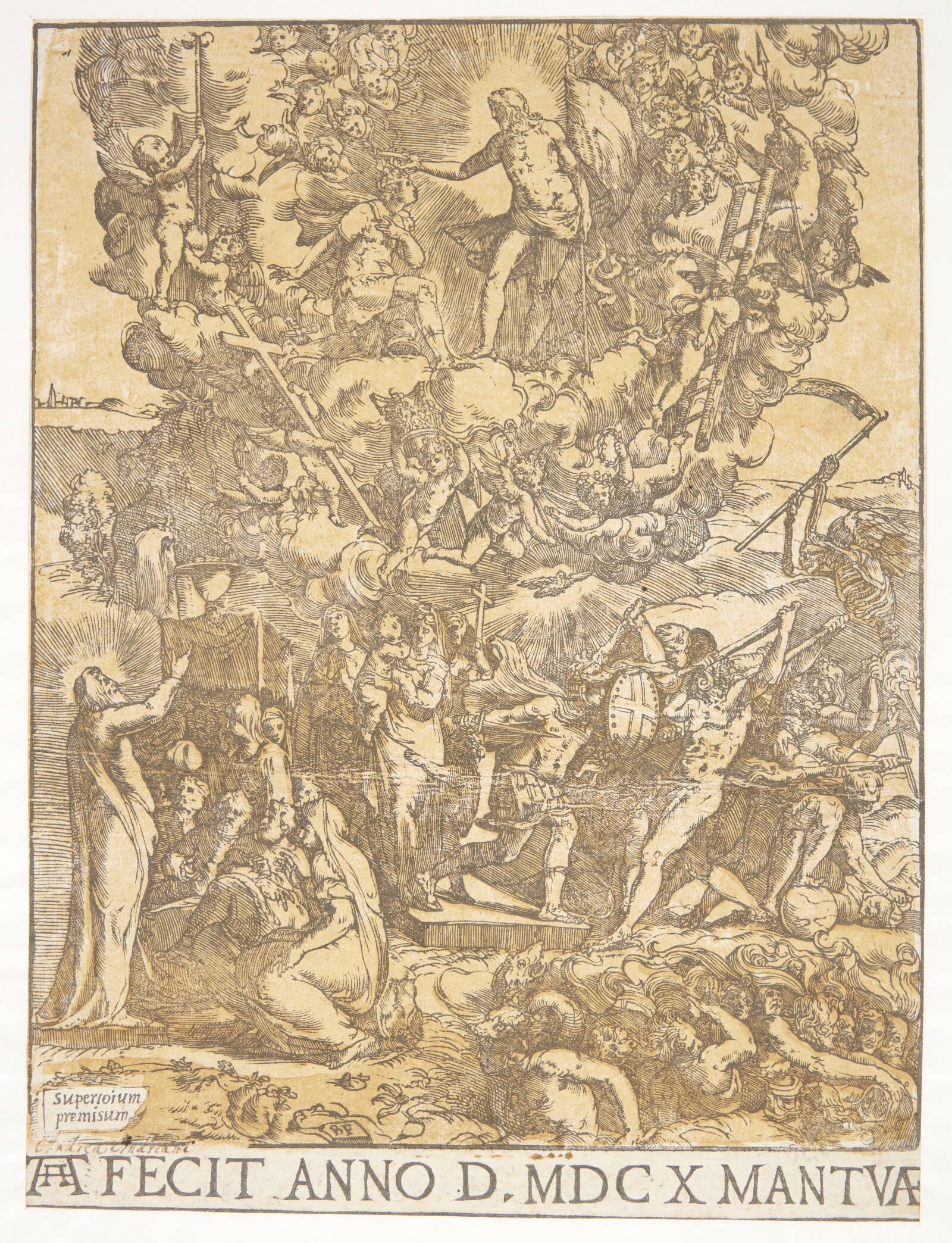 Den kristne hero, Andrea Andreani, 1610