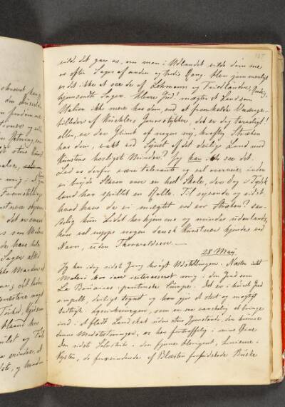 Dagbog. Side 107