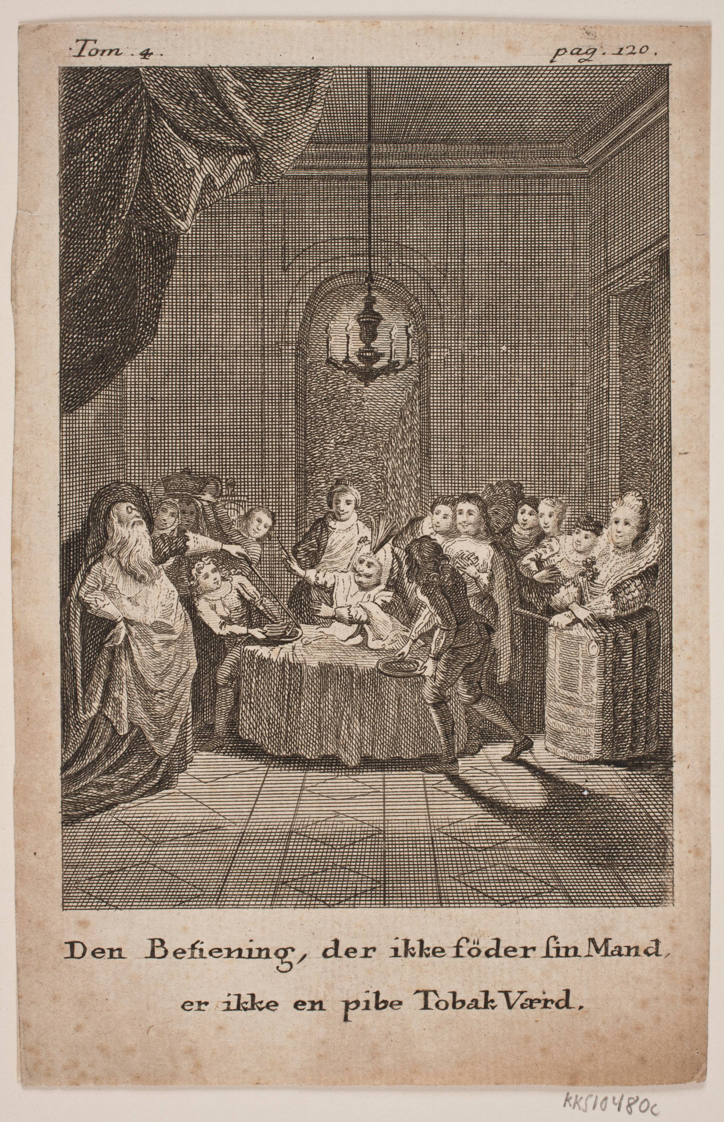 Illustration til Don Quixote, Peter Haas, 1776-1777