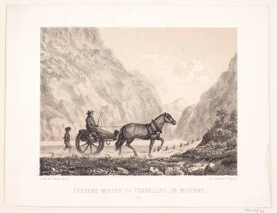 Present modes of travelling in Norway. (1)