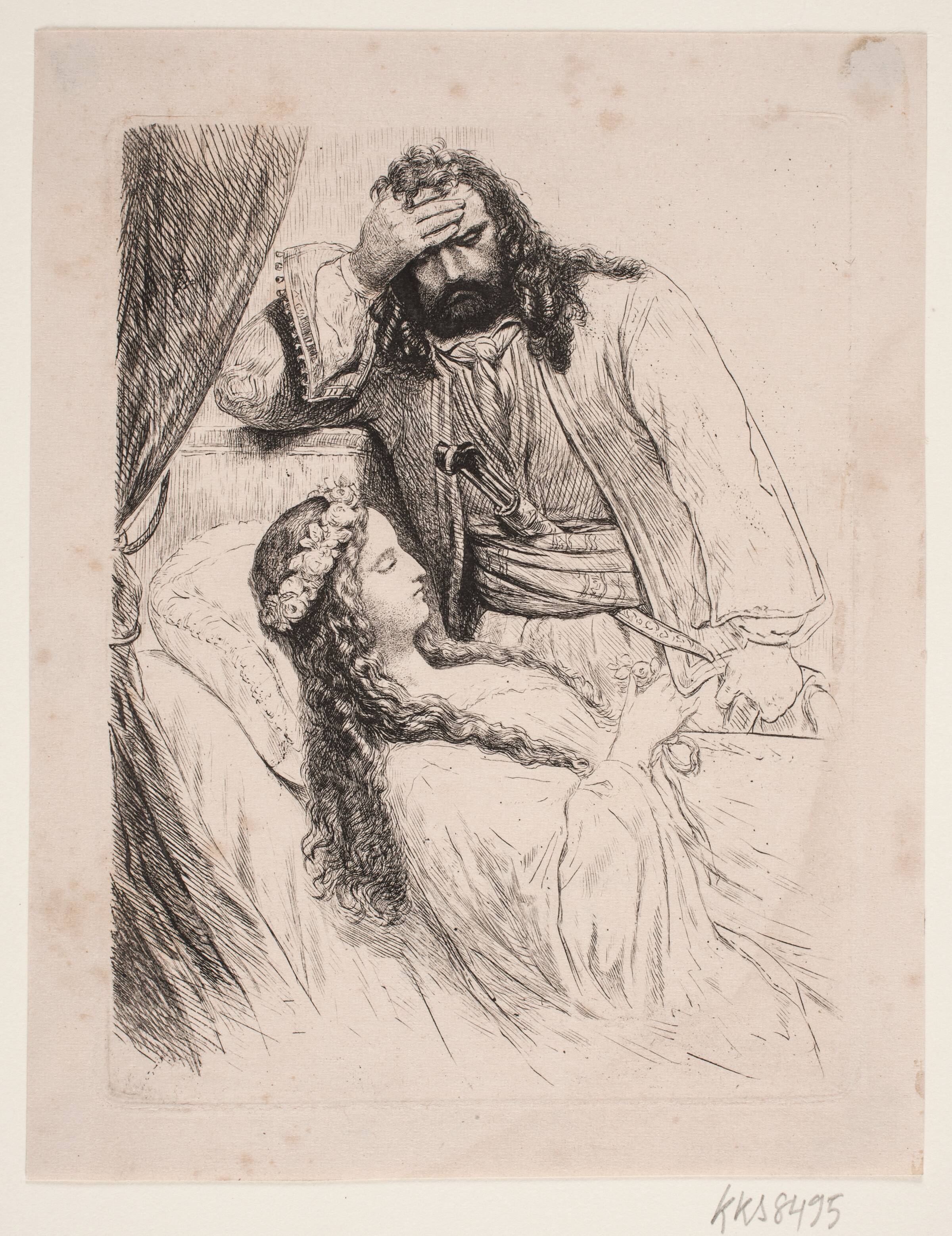 Korsaren og hans brud, Niels Simonsen, 1847