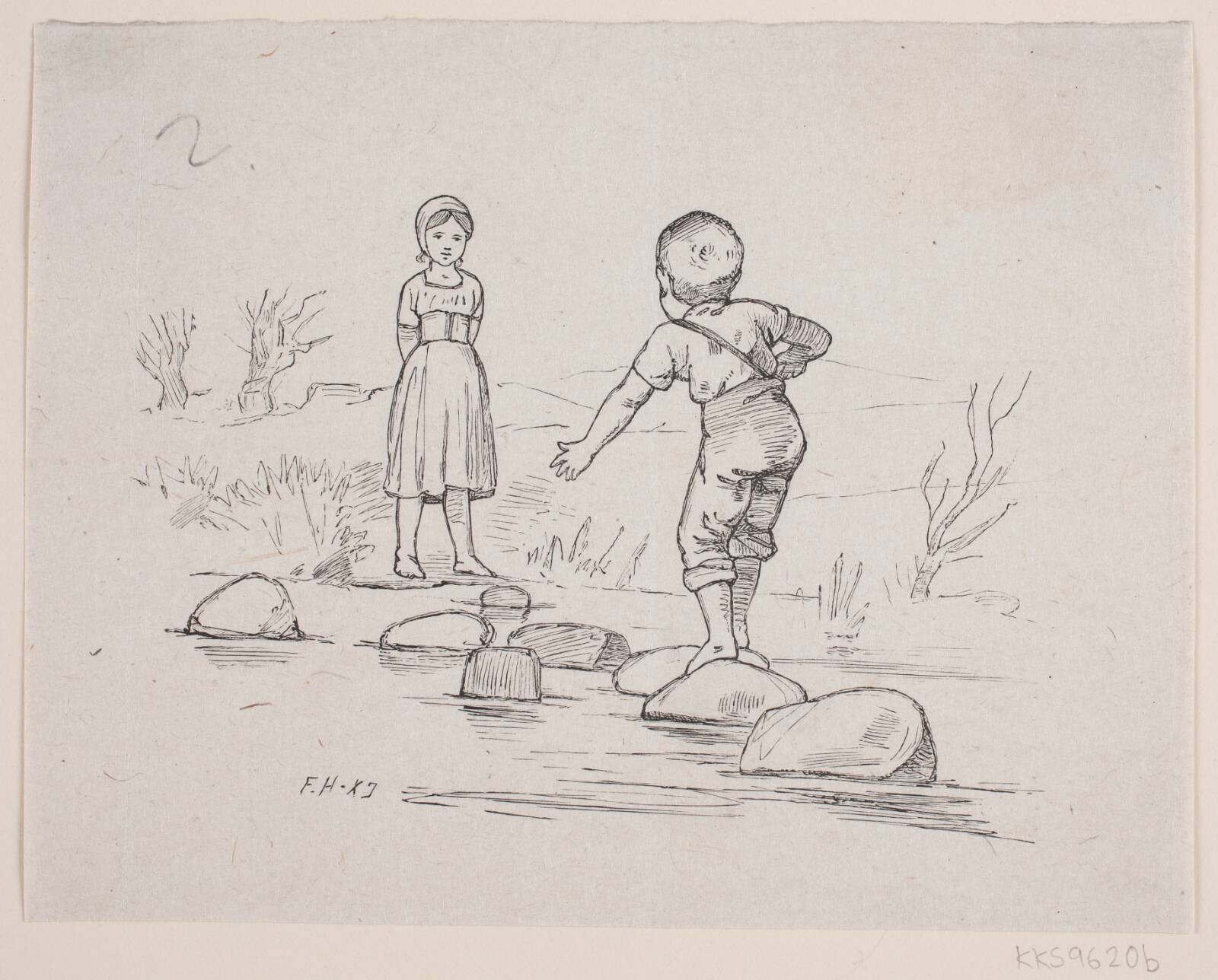 "En lille historie", Ubekendt, 1870-1880