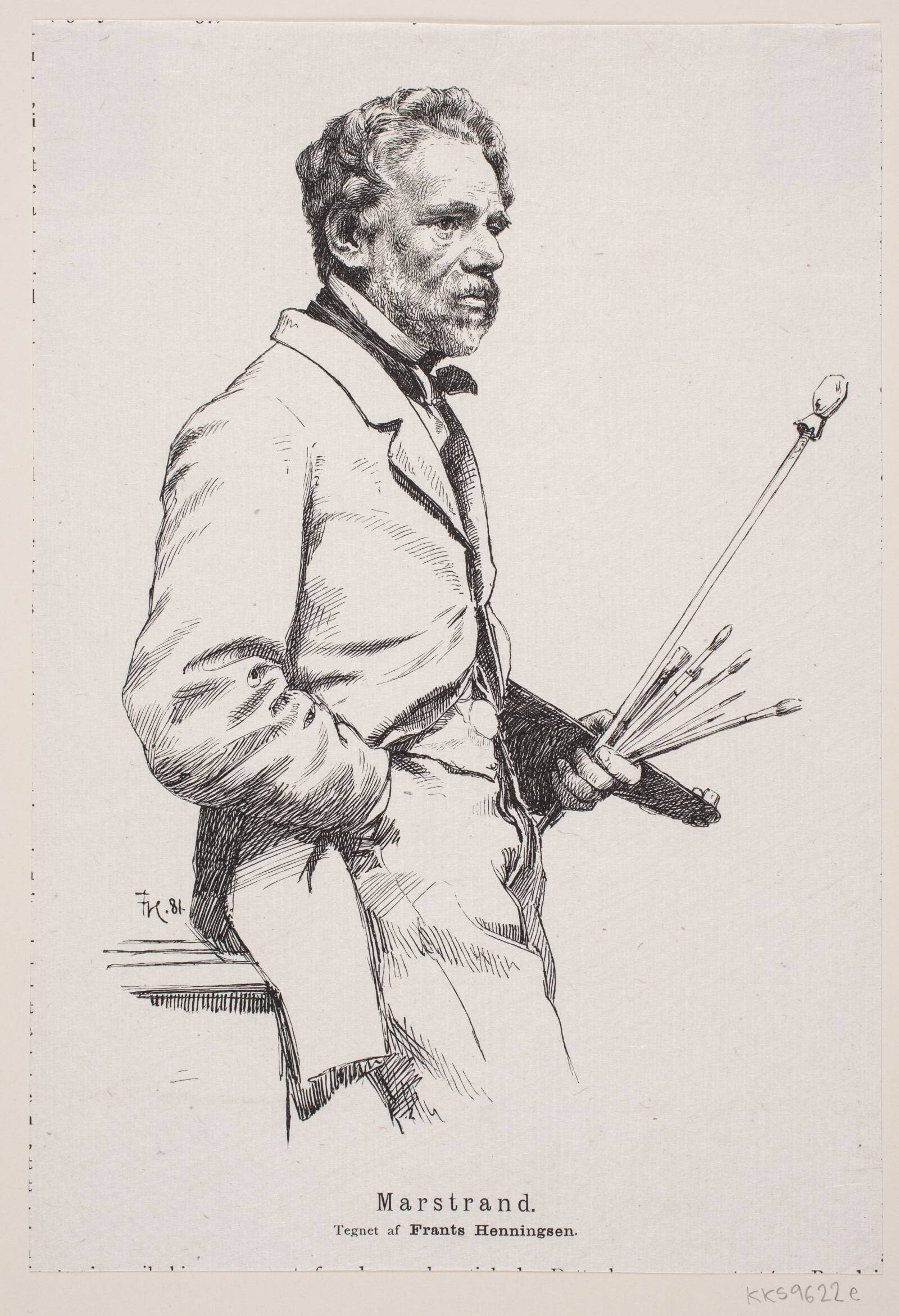 Wilhelm Marstrand, Ubekendt, 1870-1880