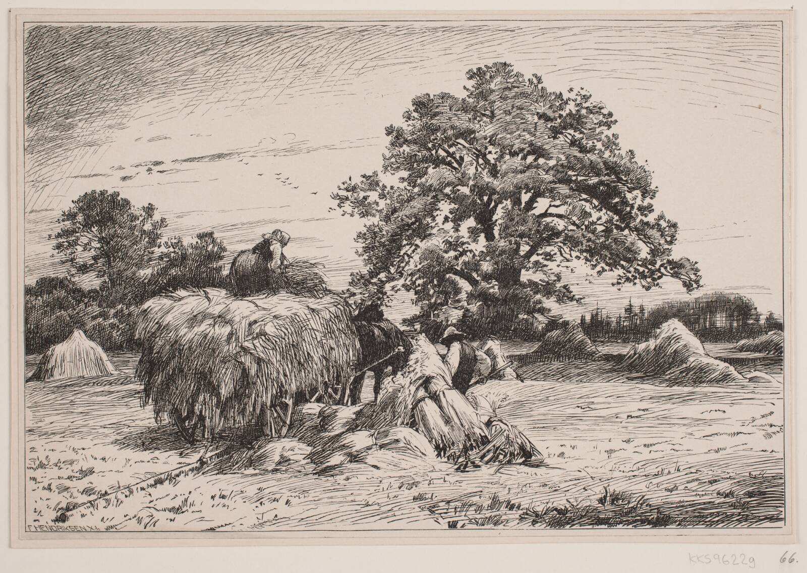 Høstlandskab, Ubekendt, 1870-1881