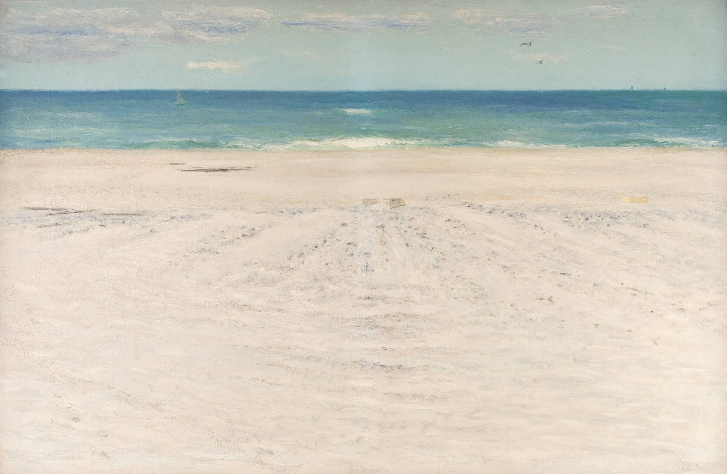 Sen eftermiddag ved havet, Knud Agger, 1936