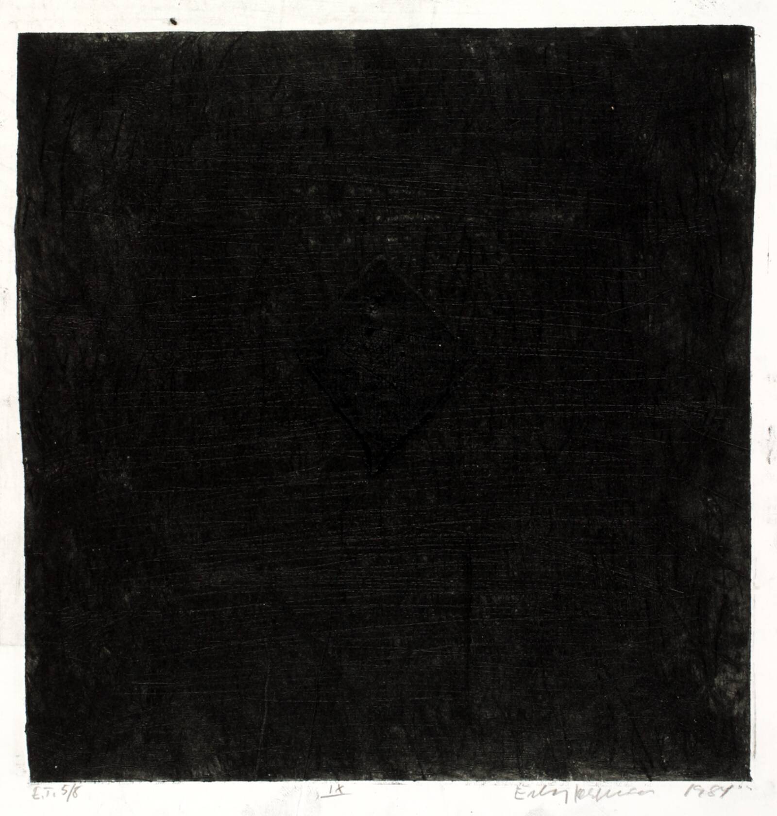 Dagbogsblad IX, Erling Jørgensen, 1984