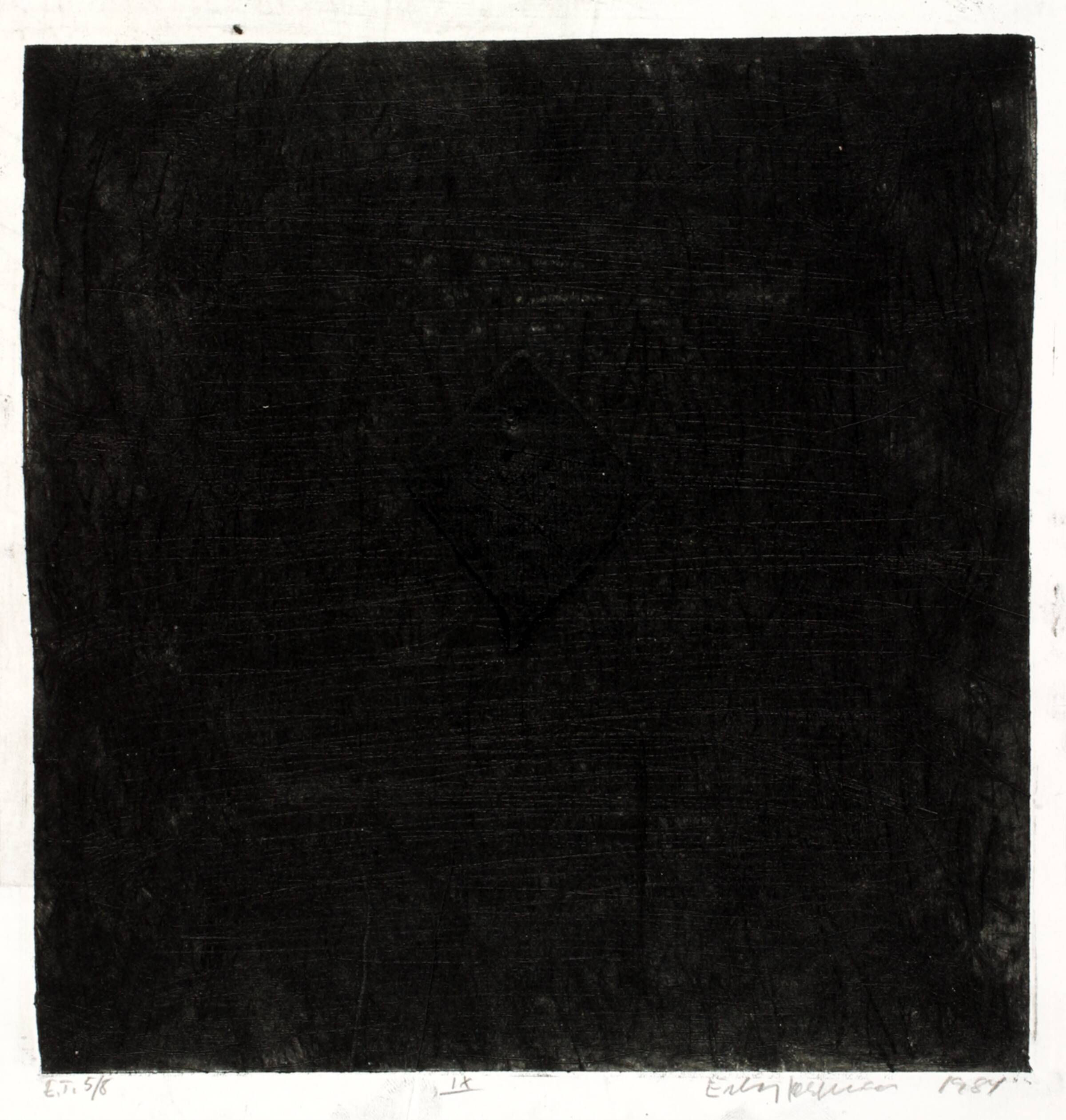 Dagbogsblad IX, Erling Jørgensen, 1984