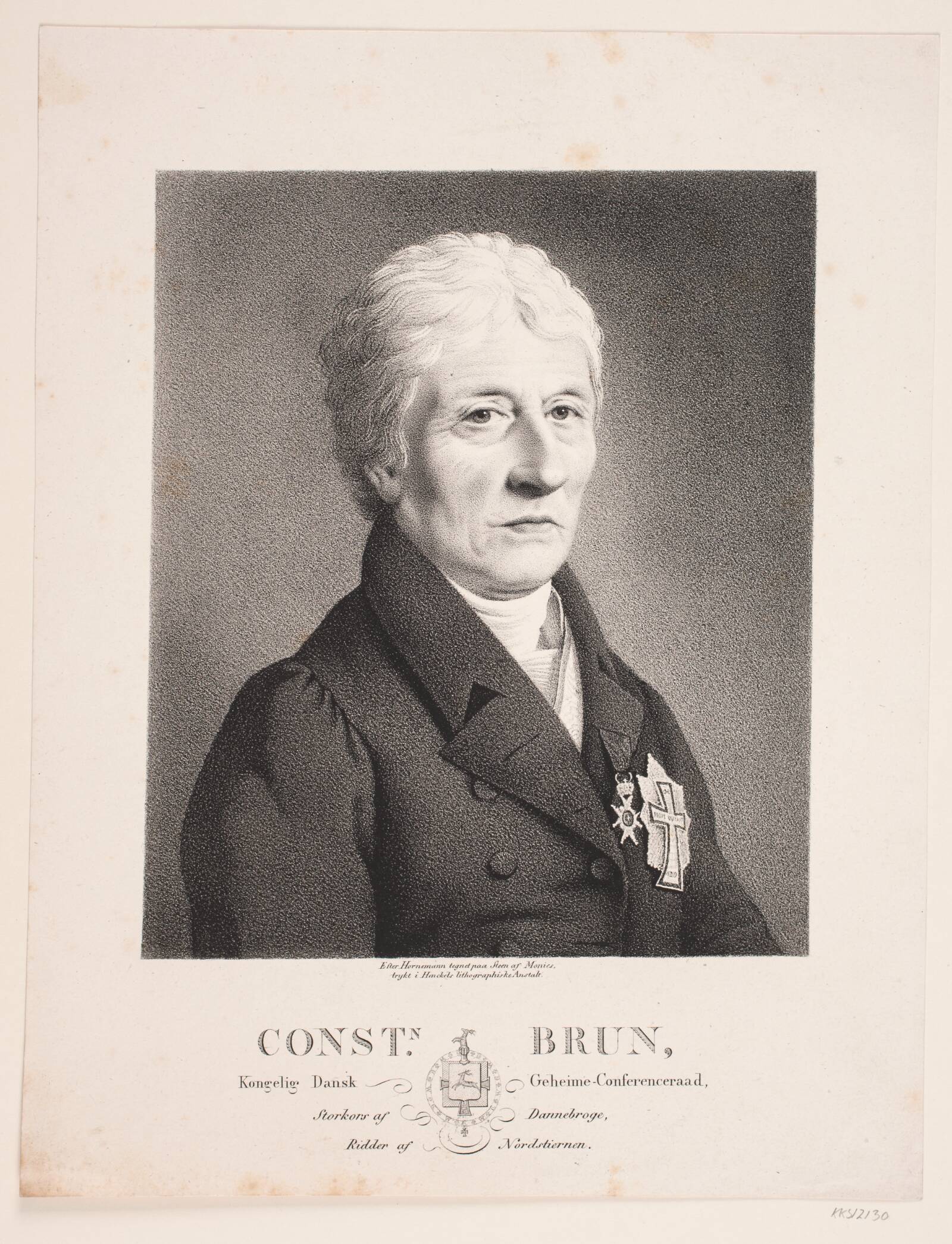 Constantin Brun, David Monies, 1833