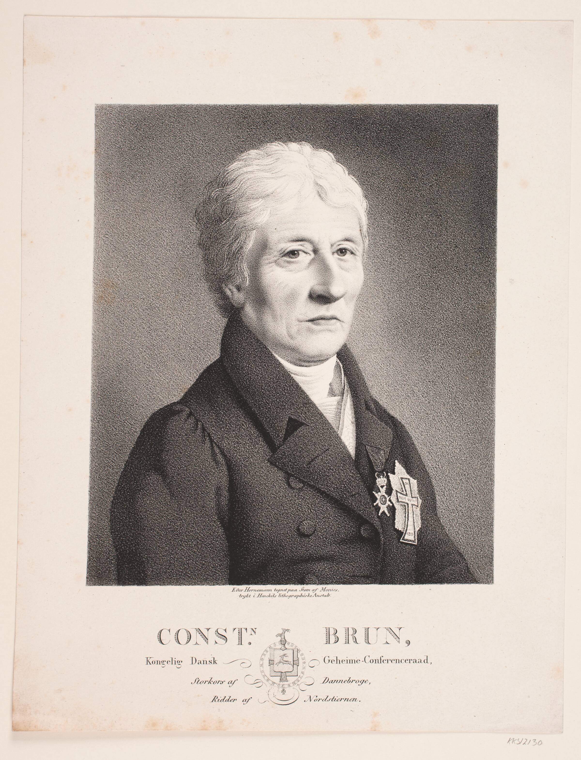 Constantin Brun, David Monies, 1833
