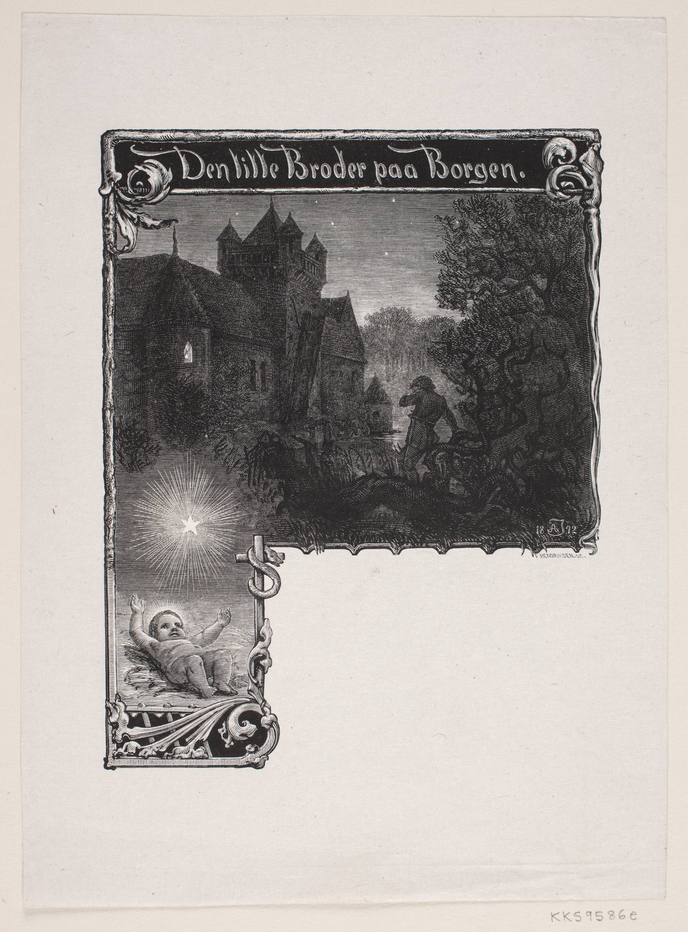 Illustration til August Bangs Børneblad, F. Hendriksen, 1872-1923