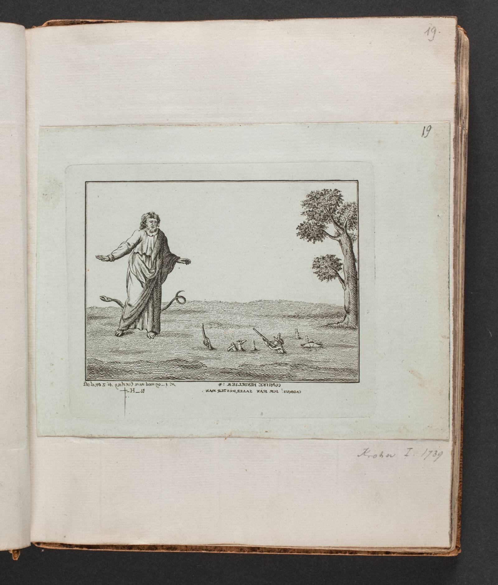 "Comiske Hendelser", Ubekendt, 1787