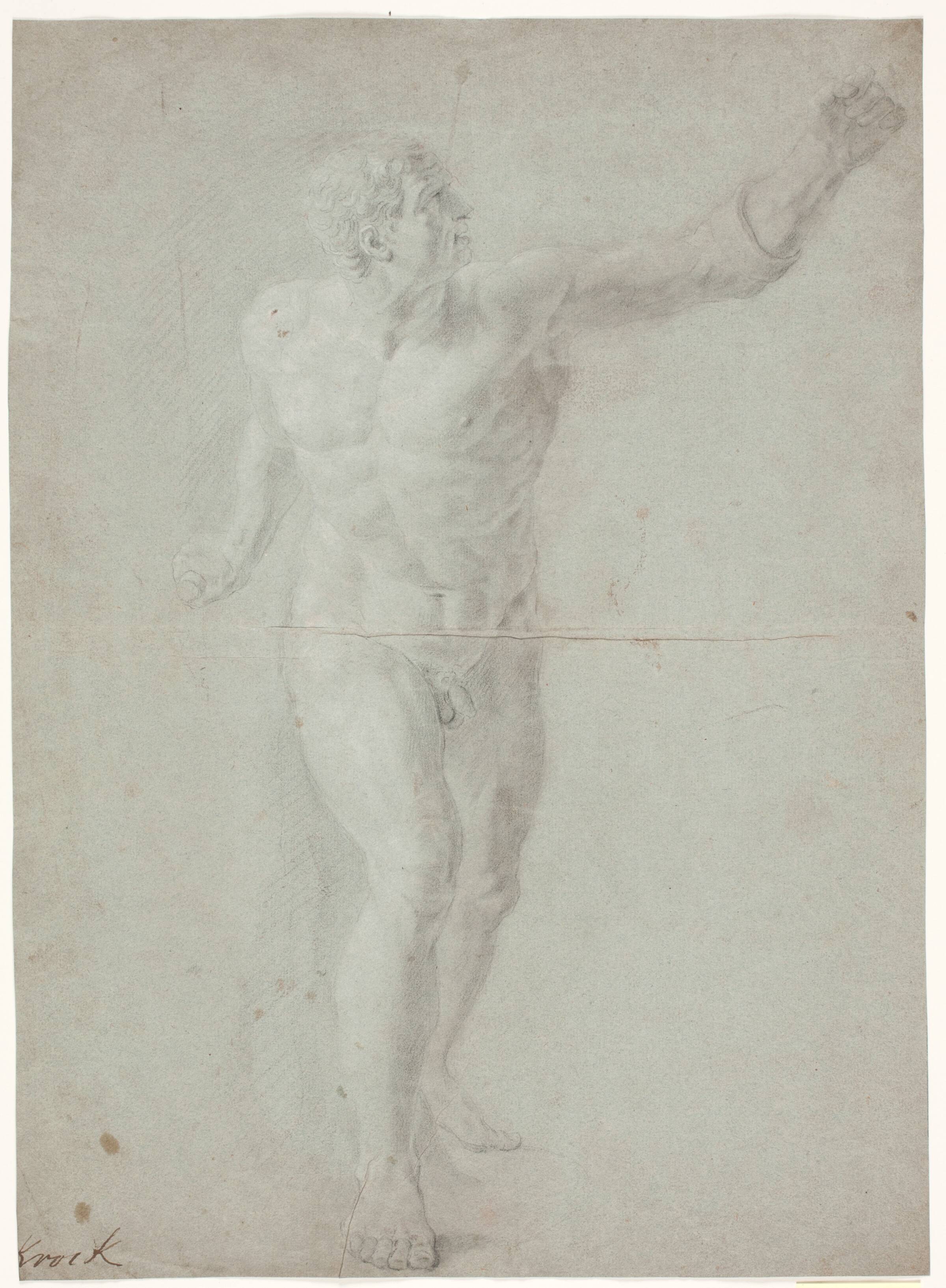 Den borghesiske fægter, Hendrik Krock, 1671-1738