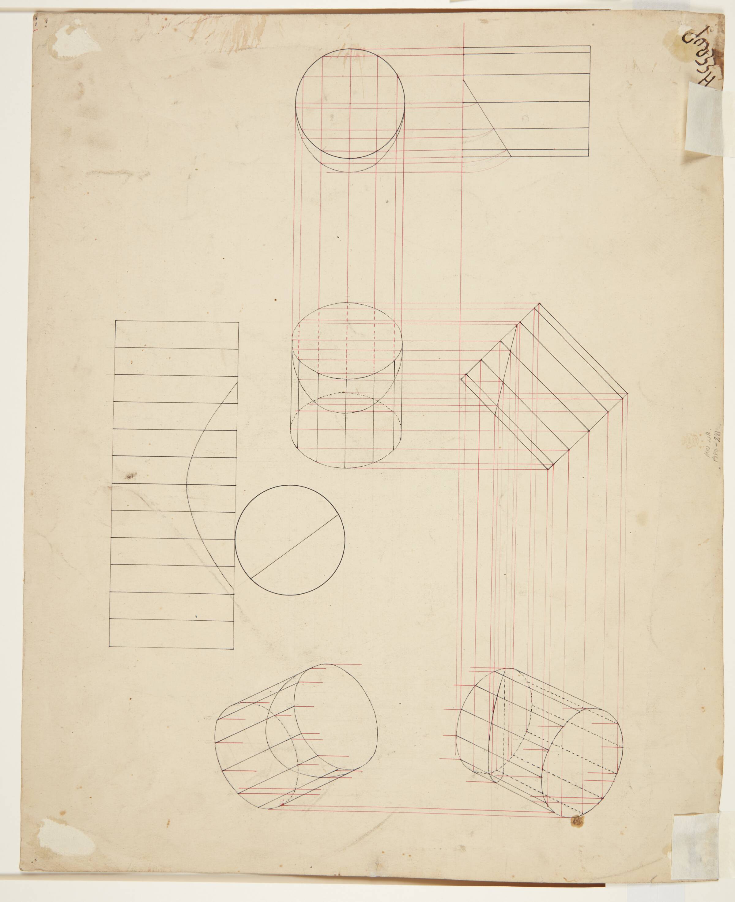 Geometriske konstruktioner, Anna Lejmann, 1864-1927