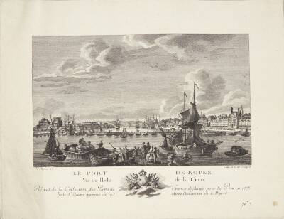 Havnen i Rouen (Le port de Rouen)
