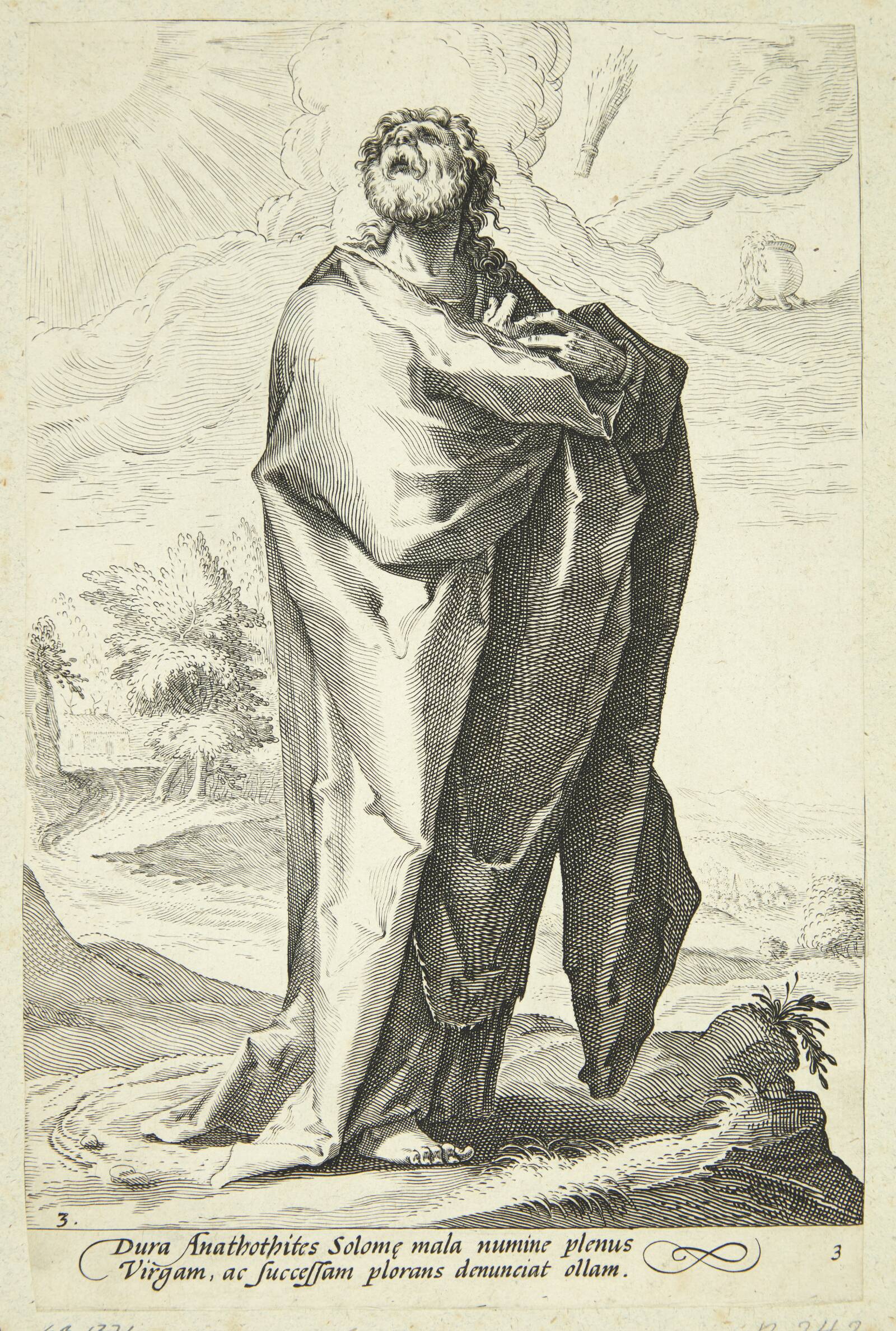 Jeremias, Jacob Matham, 1589