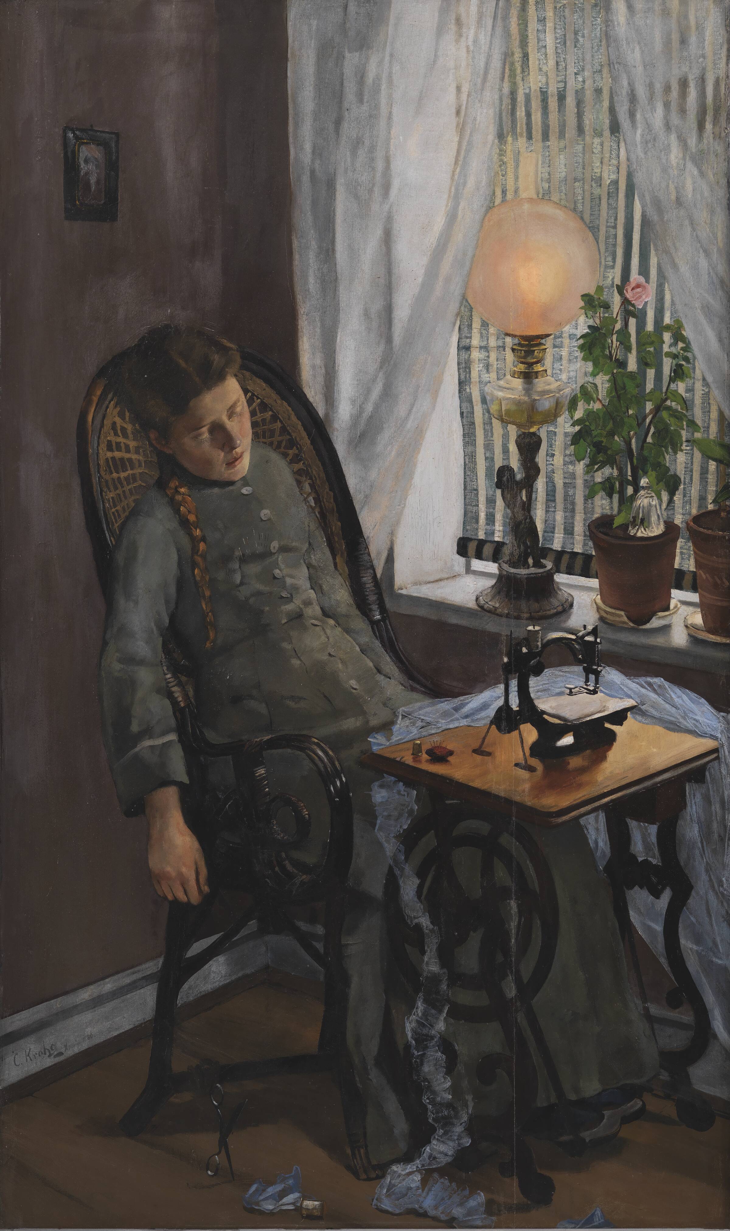 Sypigen, Christian Krohg, 1880