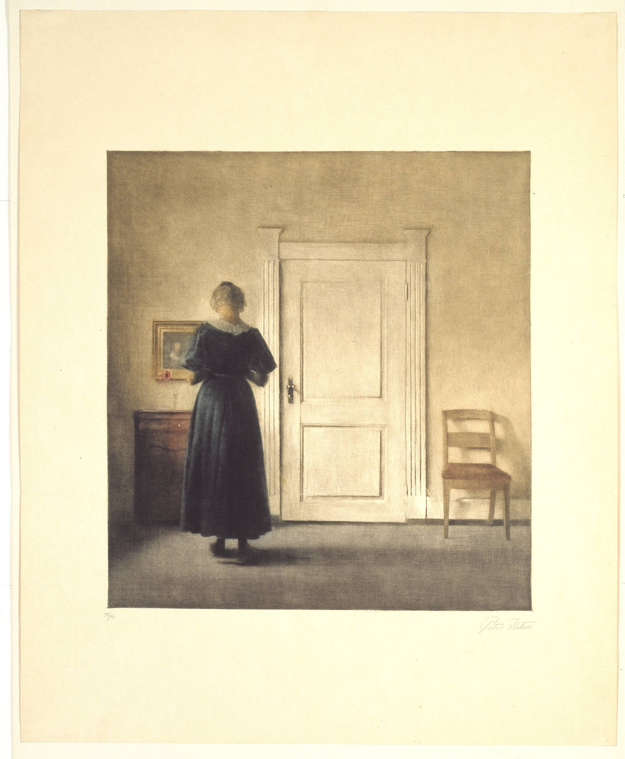Interiør, Peter Ilsted, 1912