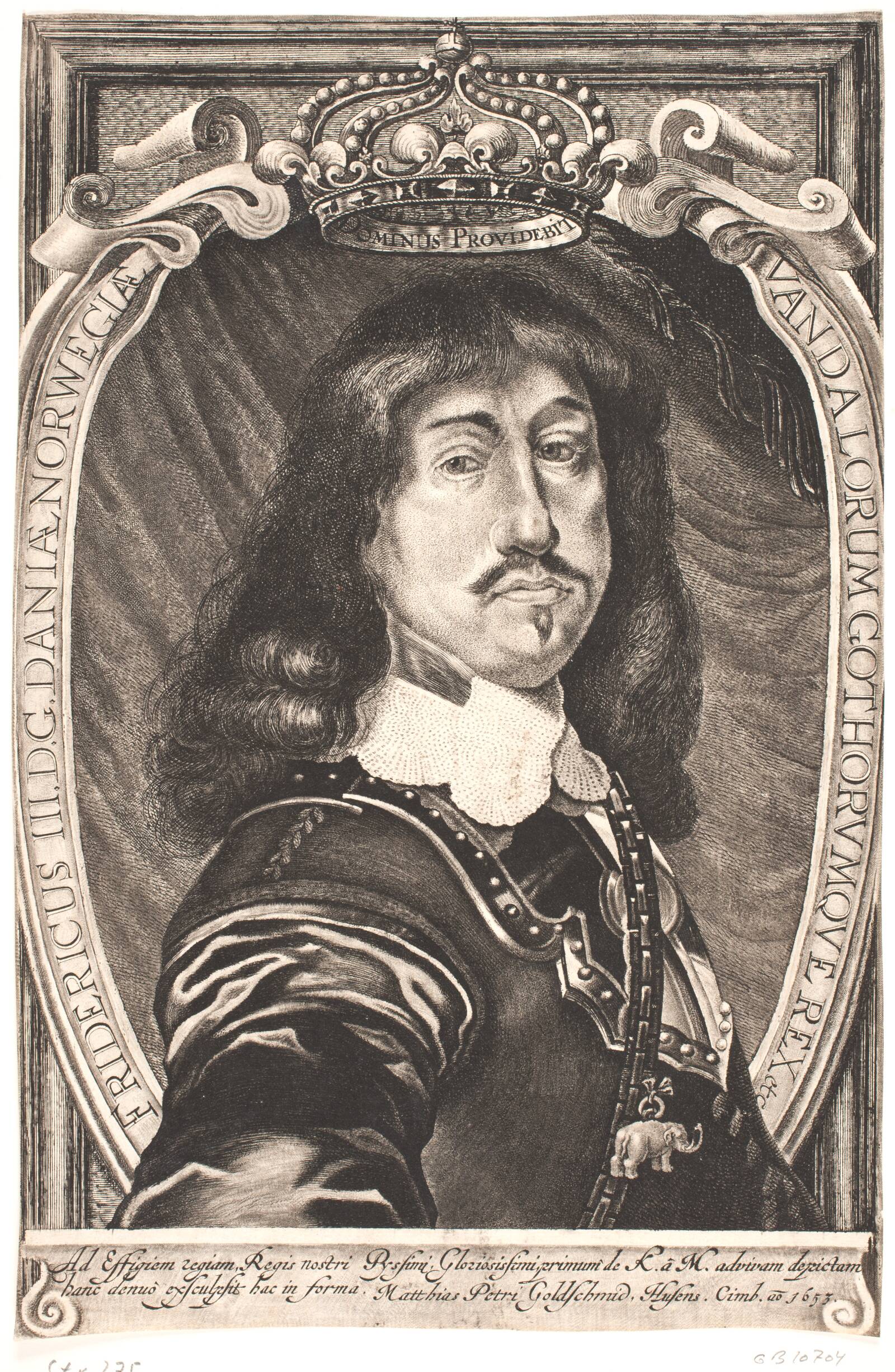 Frederik III, Mattis Petersen, 1653
