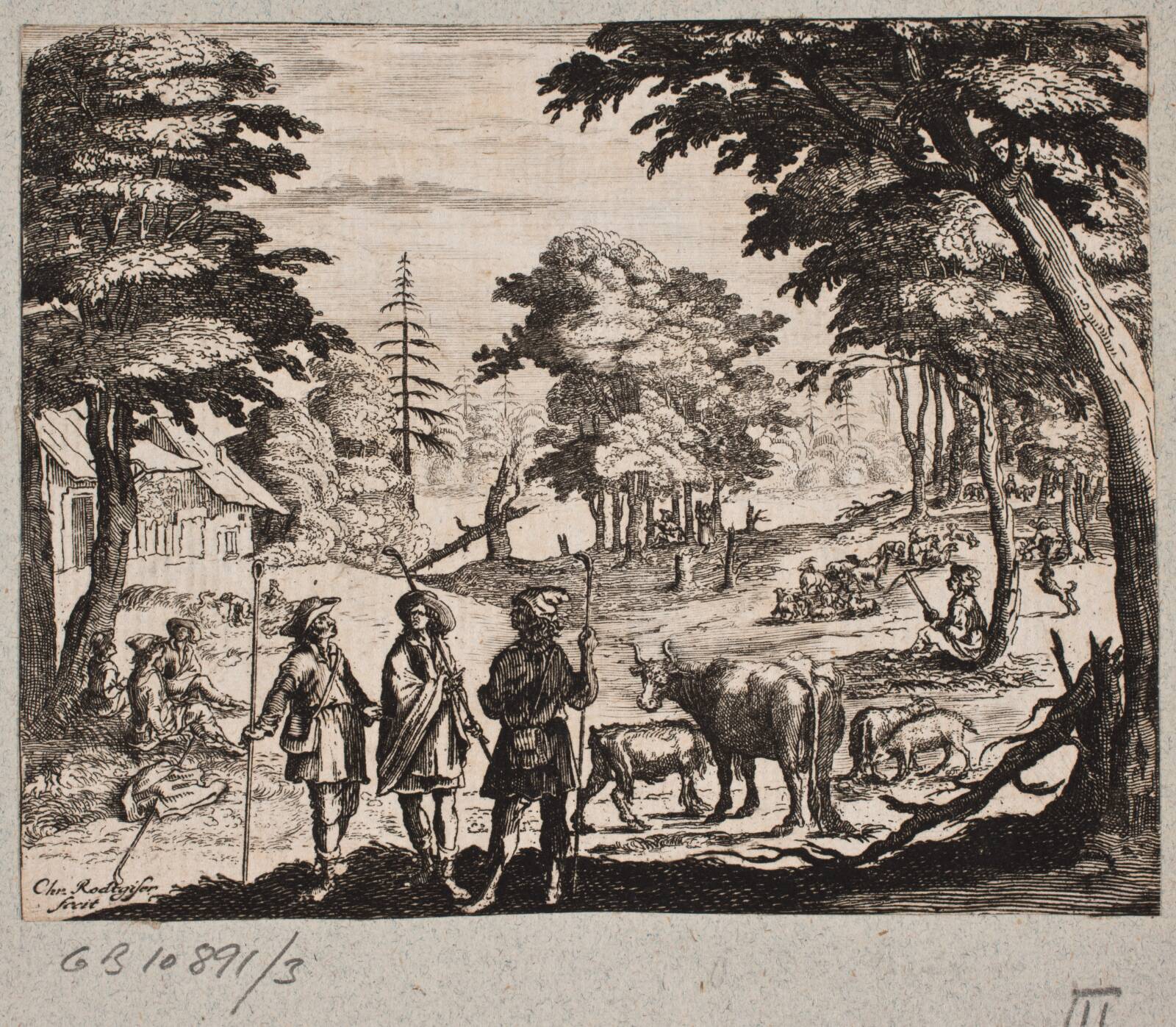 Ecloga Tertia, Christian Rothgiesser, 1649