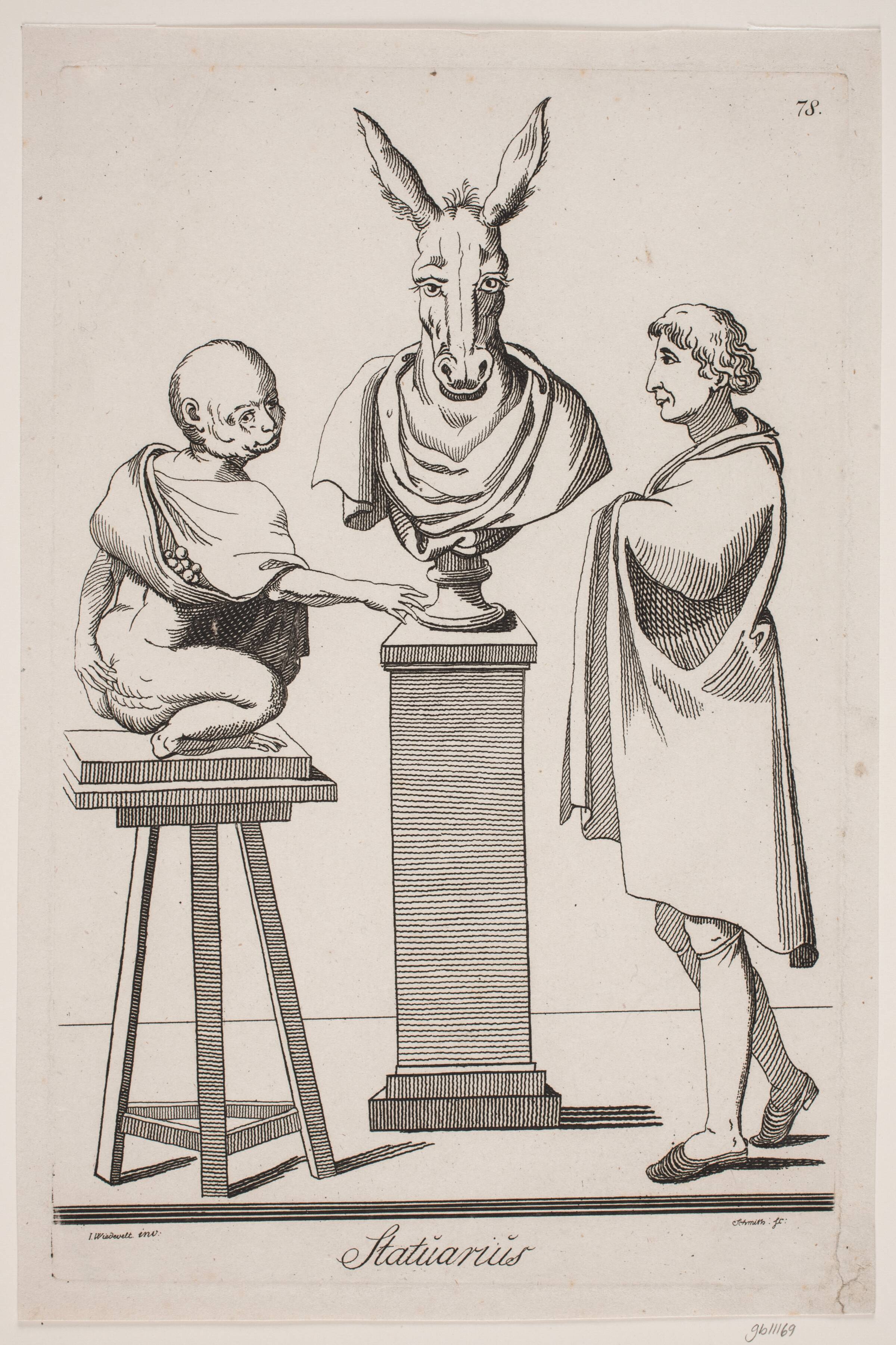 Statuarius, M. W. Schmith, 1796-1802