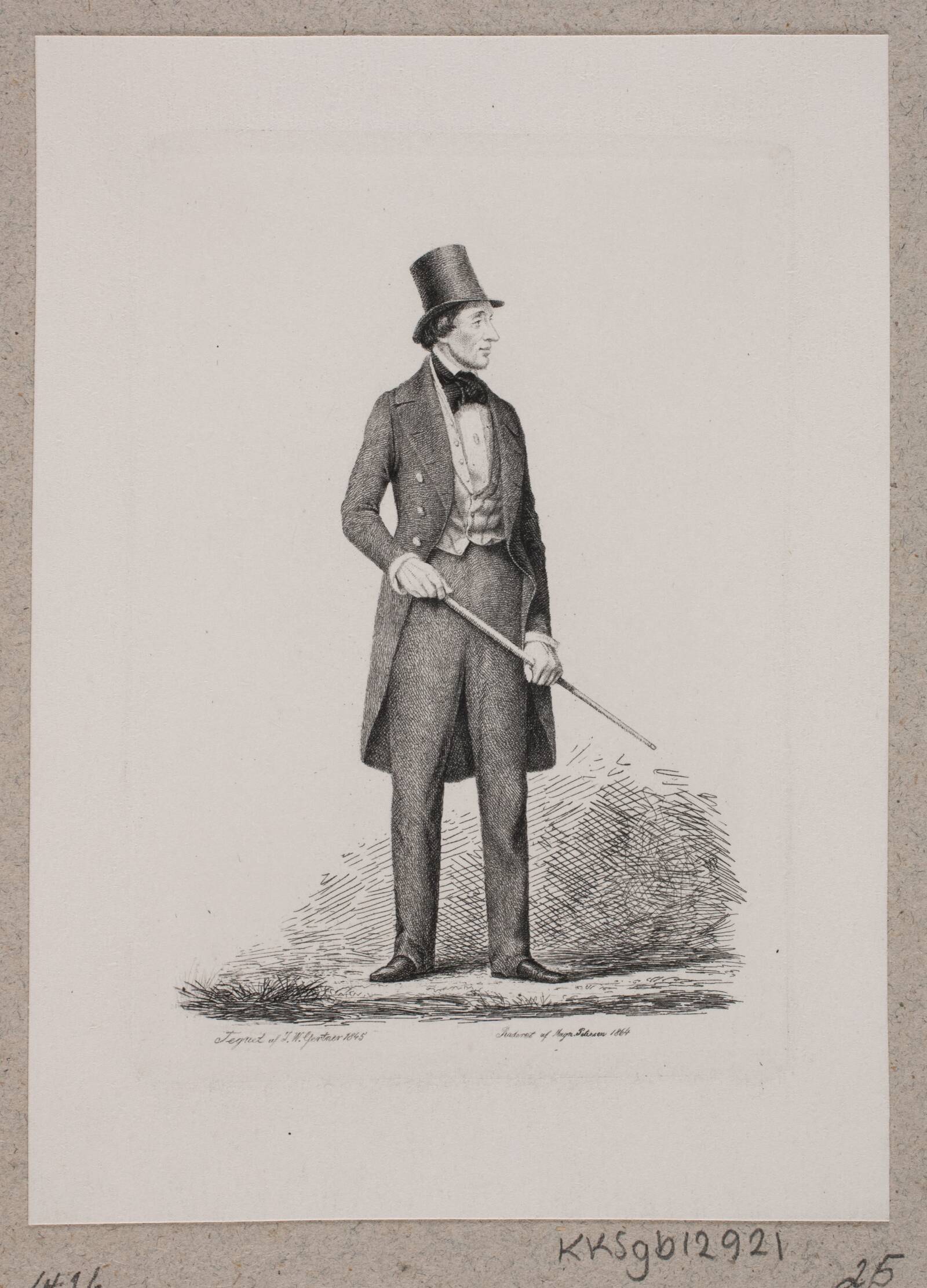 H. C. Andersen, Julius Magnus-Petersen, 1864