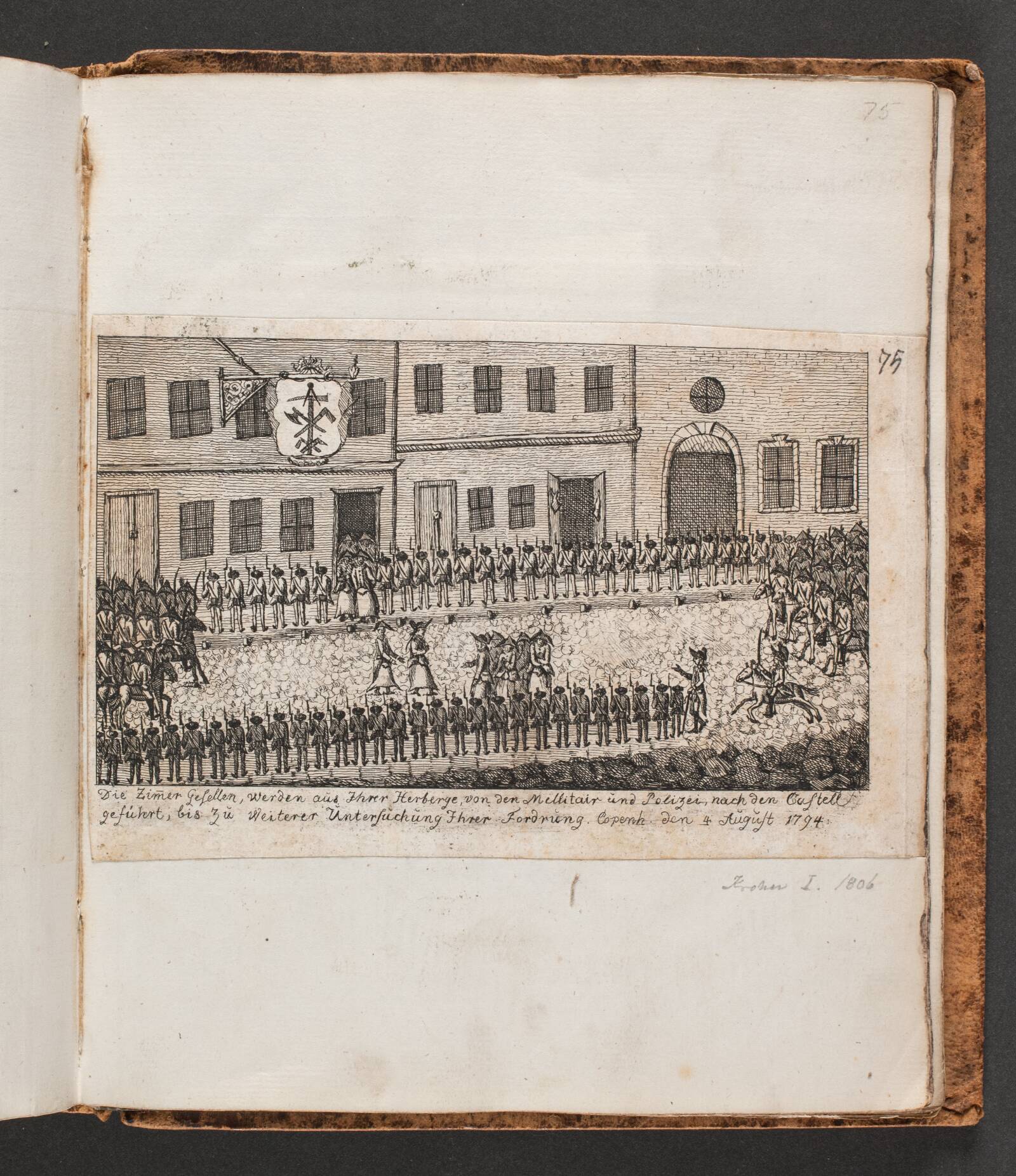 "Die Zimer Gesellen...", Ubekendt, 1794