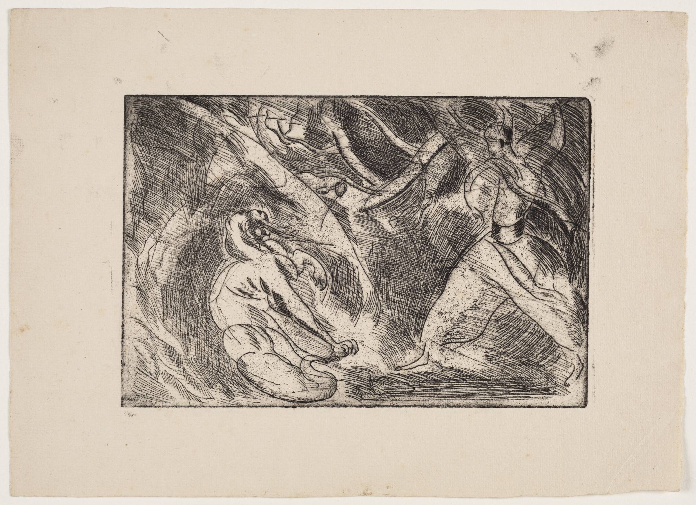 Dragekamp, Axel Salto, 1916