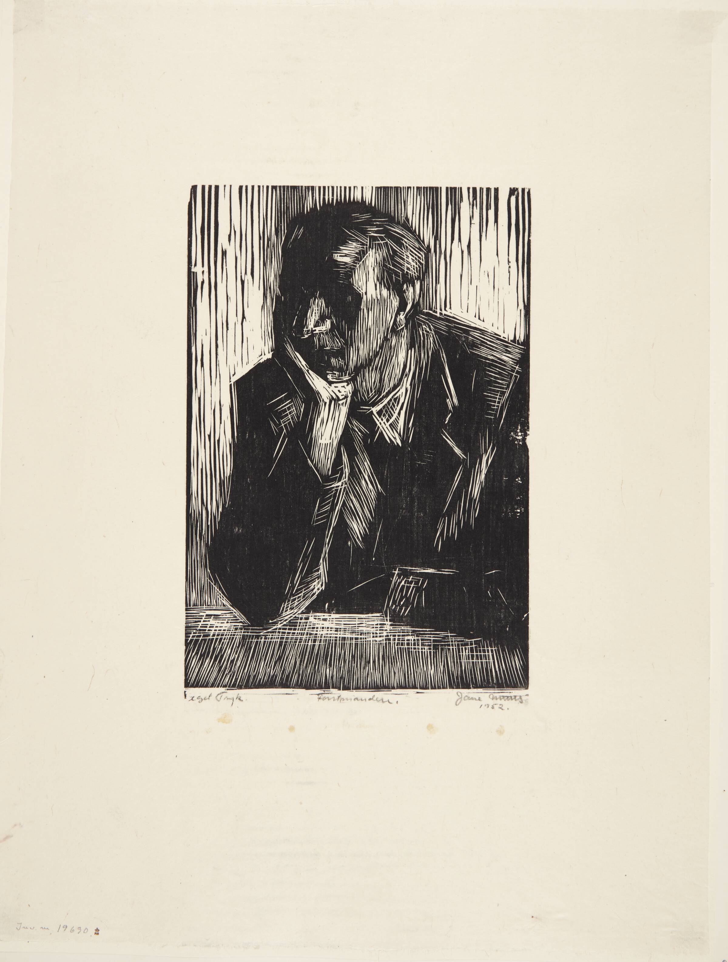Forstmanden, Jane Muus, 1952