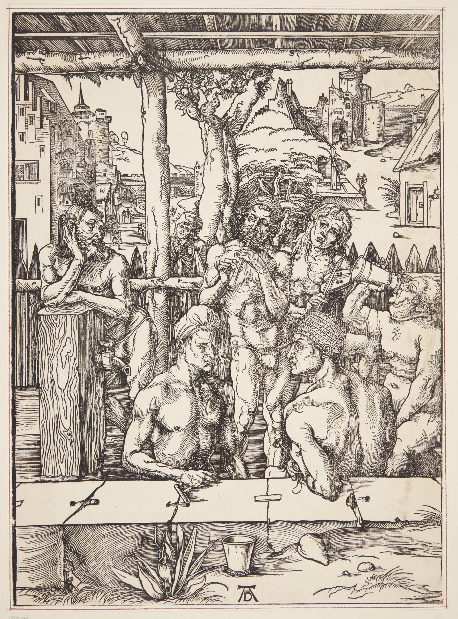 Badehuset, Albrecht Dürer, 1494-1497