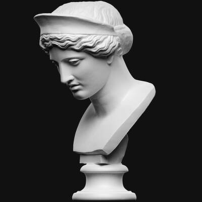 Hoved fra statuen Hera Barberini