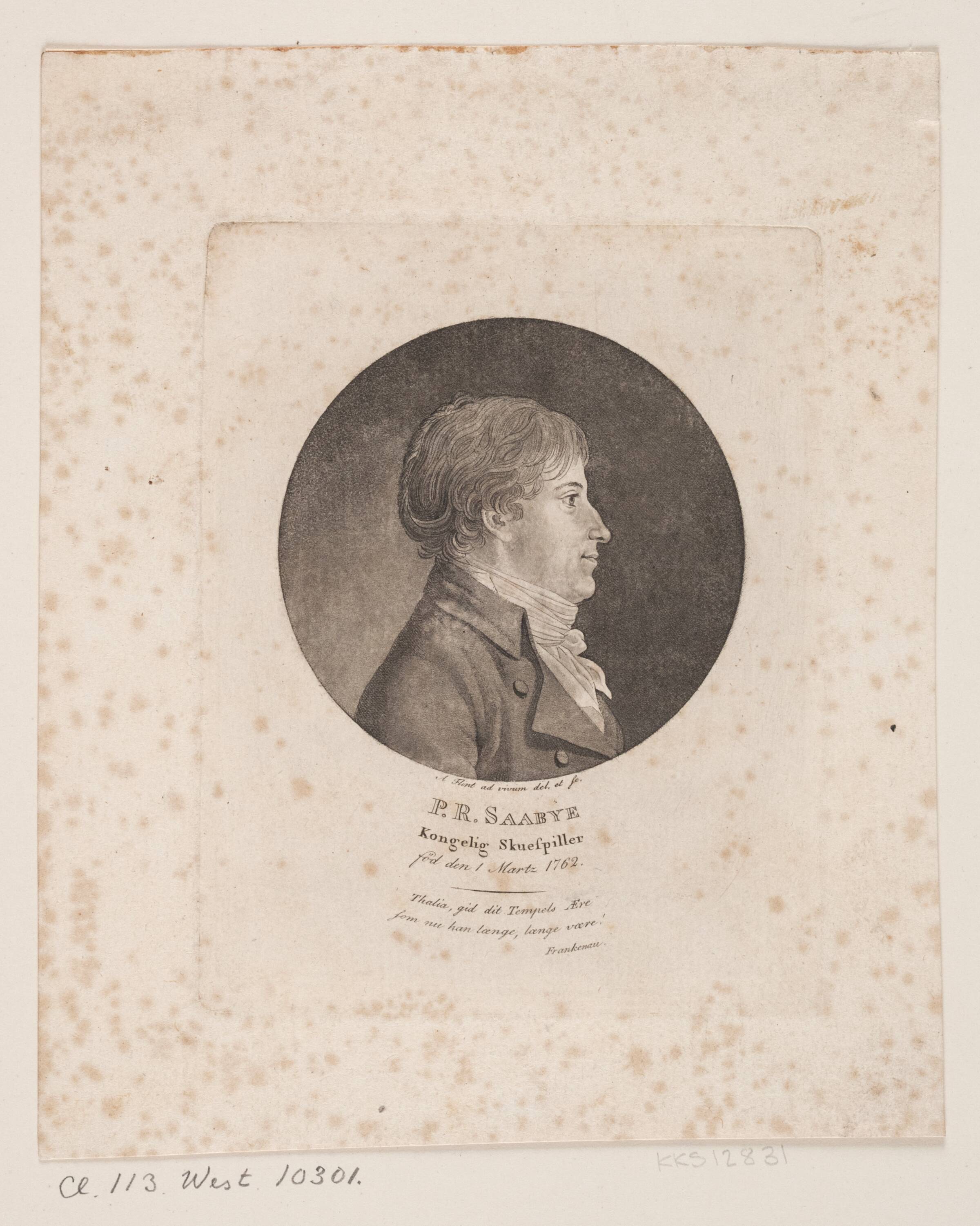 Peter R. Saabye, Andreas Flint, 1767-1824