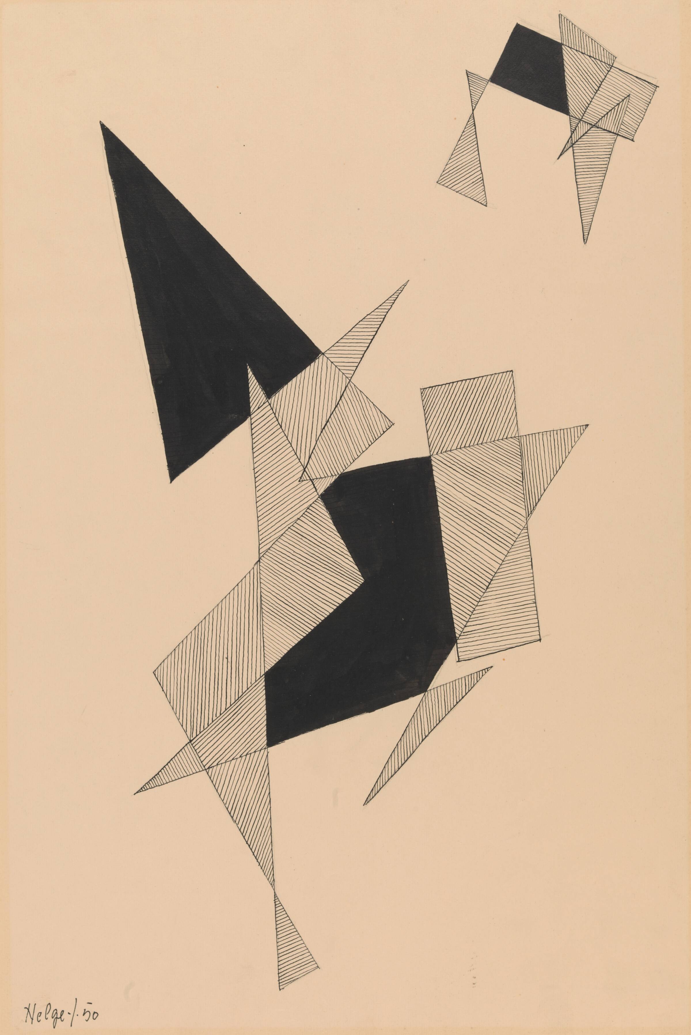 Без названия, Helge Jacobsen, 1950