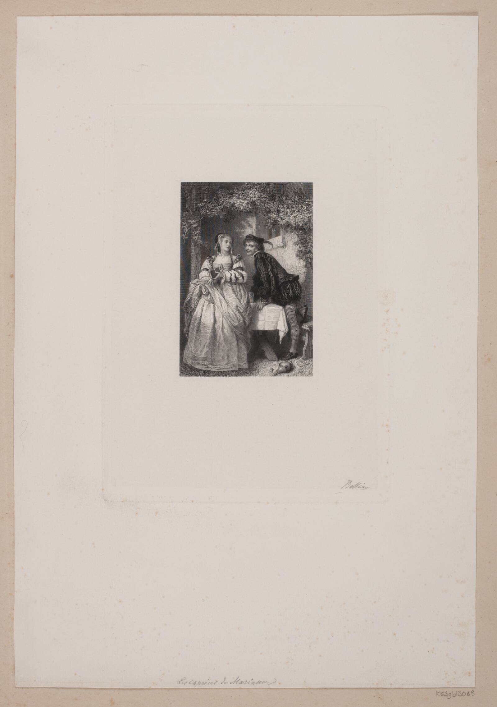 Les caprices de Marianne, Joel Ballin, 1822-1885
