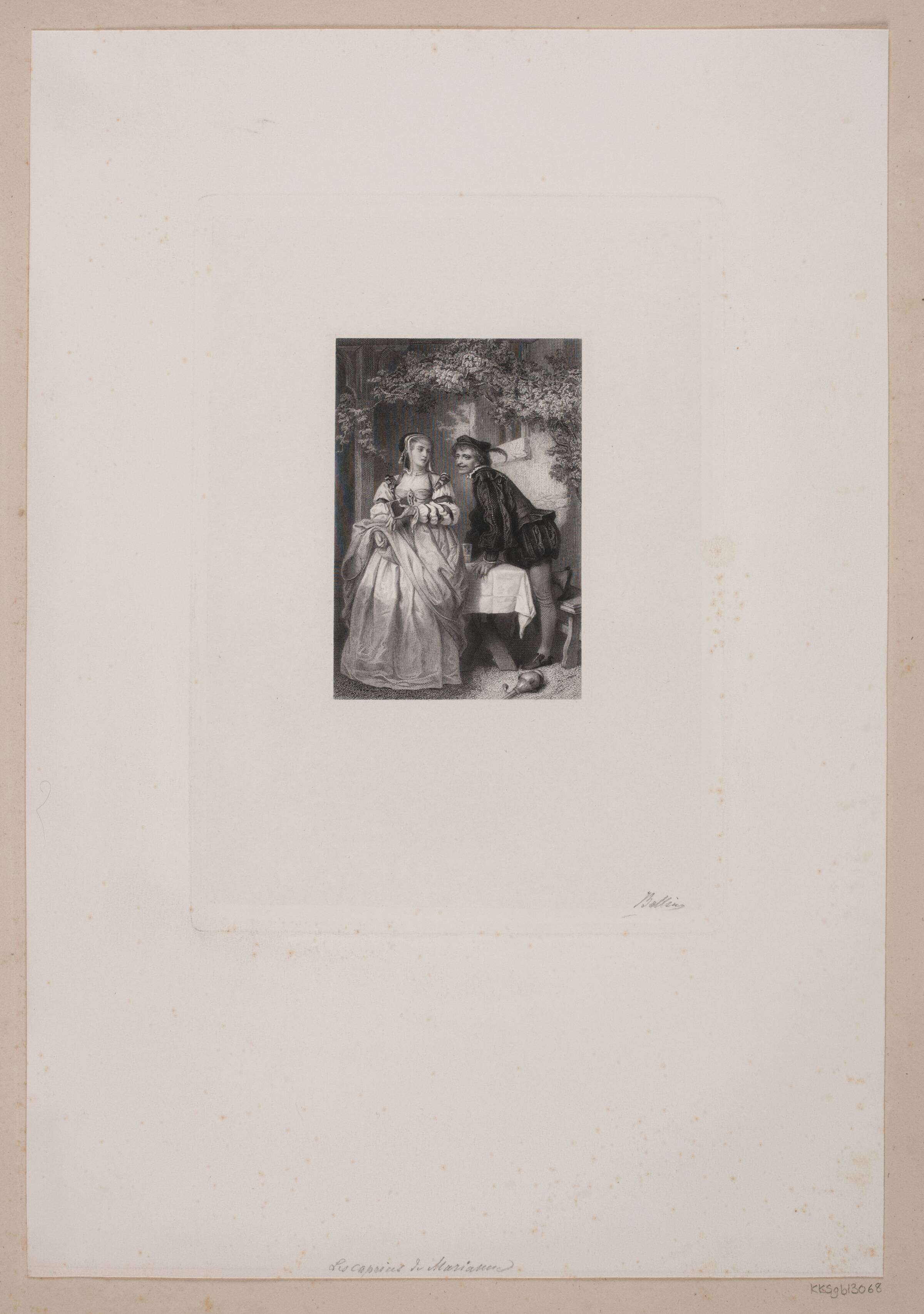 Les caprices de Marianne, Joel Ballin, 1822-1885