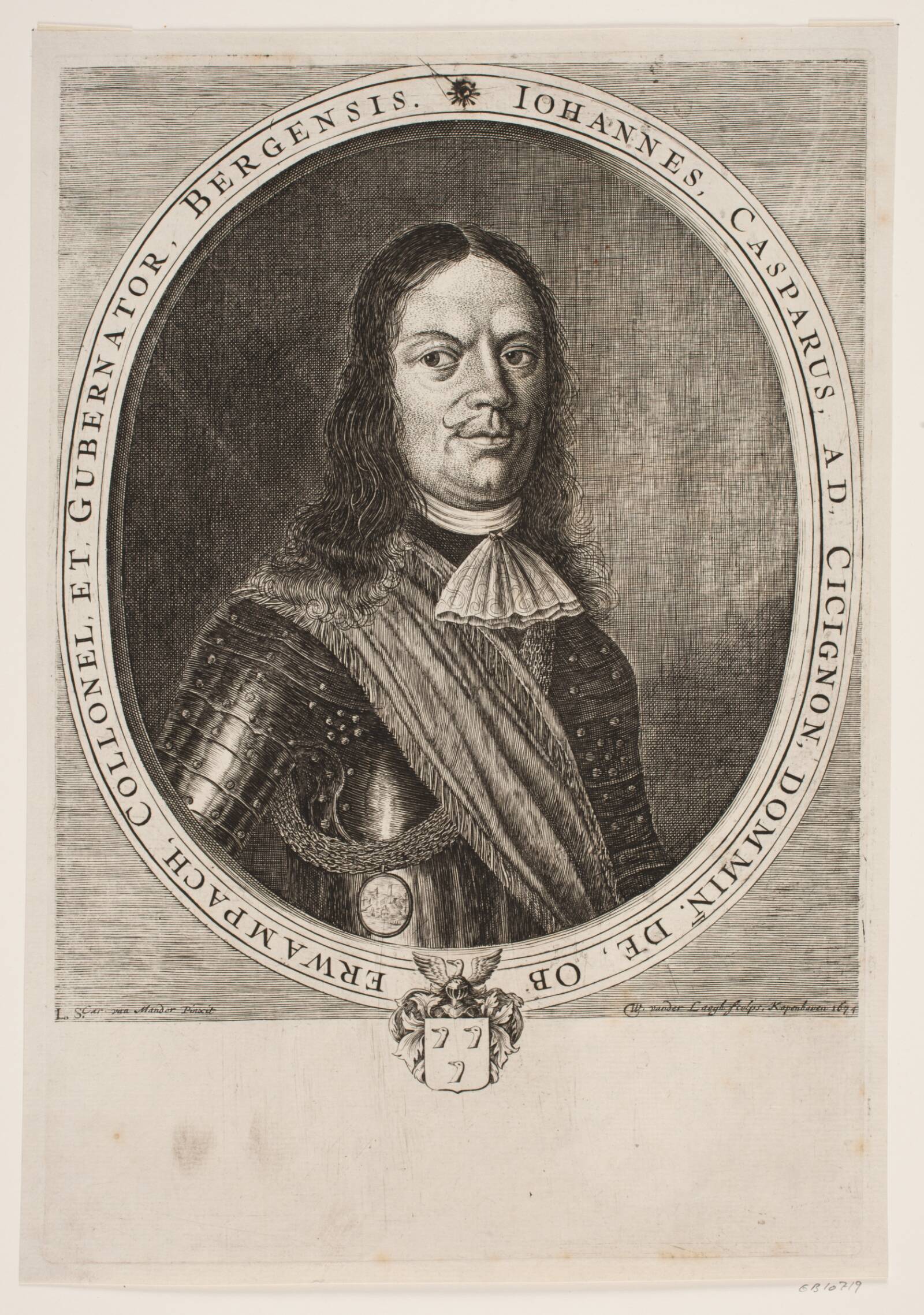 General Cicignon, Willem van der Laegh, 1674
