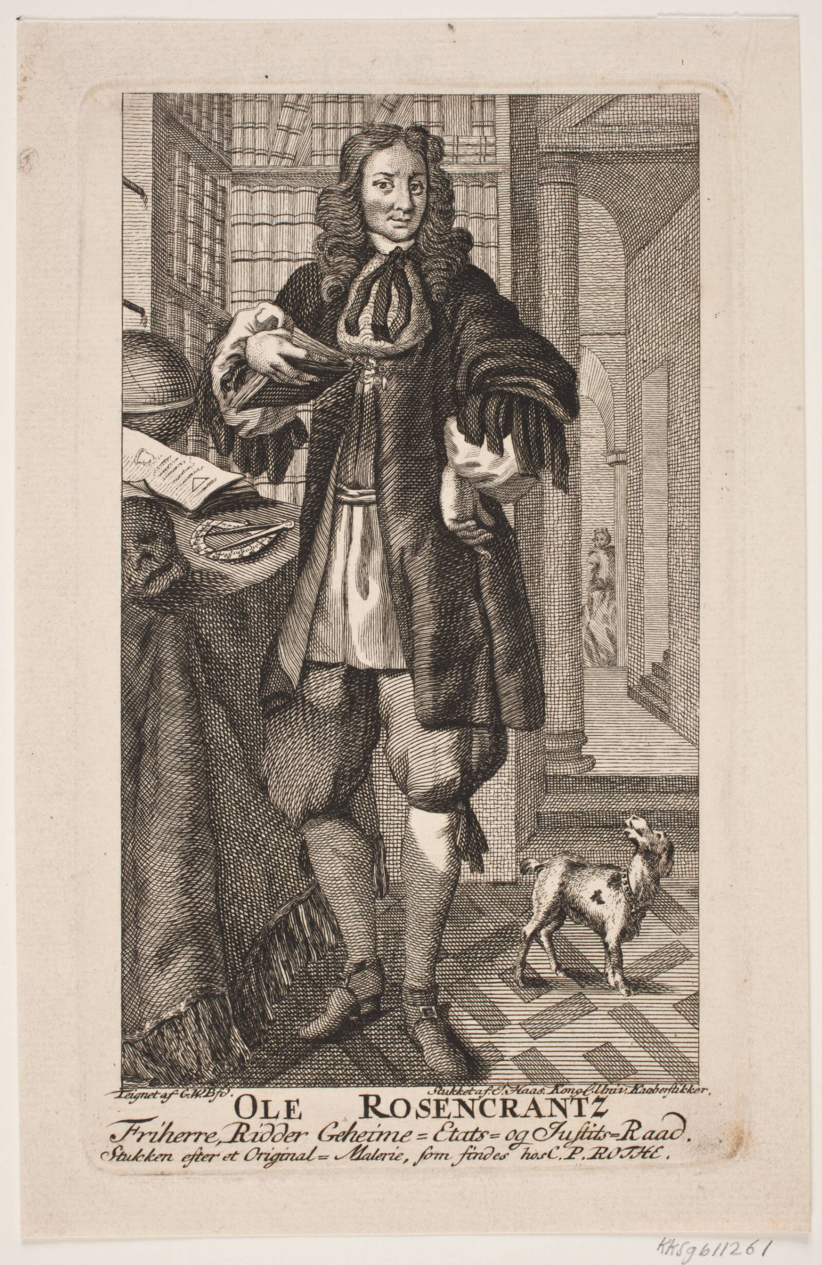 Oluf Rosenkrantz, Jonas Haas, 1753-1754