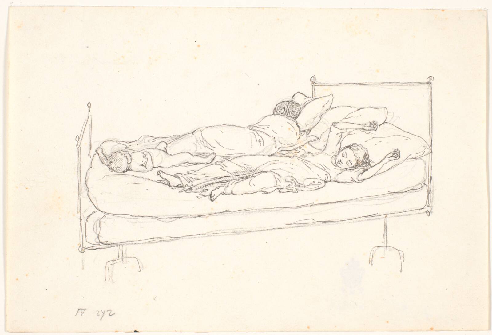 Familiesengen, Wilhelm Marstrand, 1846